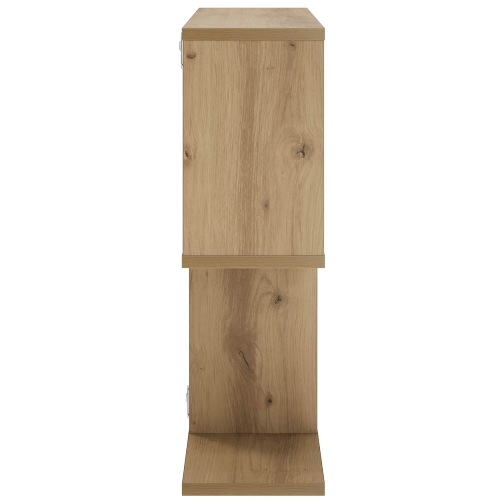 vidaXL Półka ścienna Dąb artisan 72 x 17 x 55,5 cm Drewno inżynieryjne