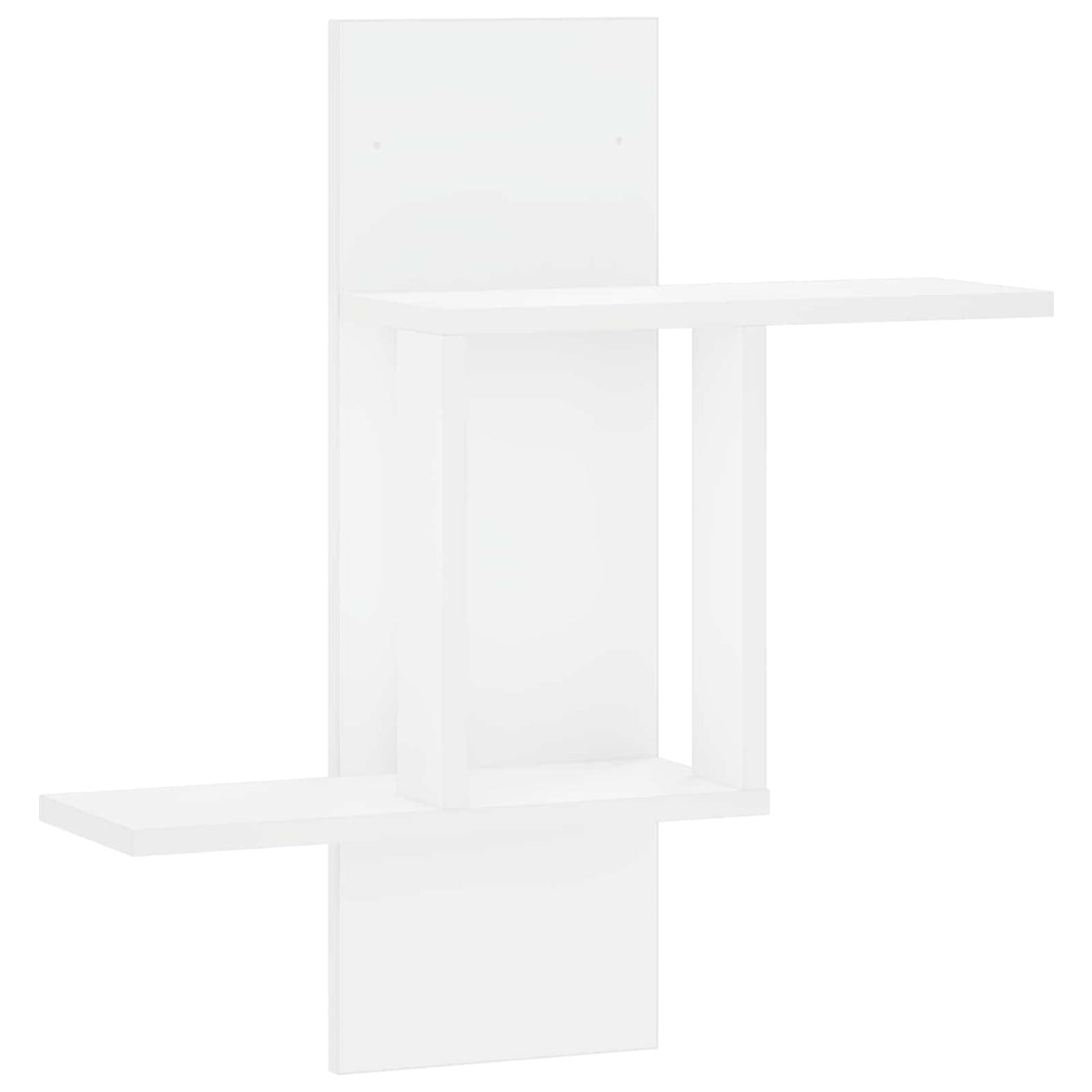 vidaXL Półka ścienna Biały 59 x 17 x 63 cm Drewno inżynieryjne