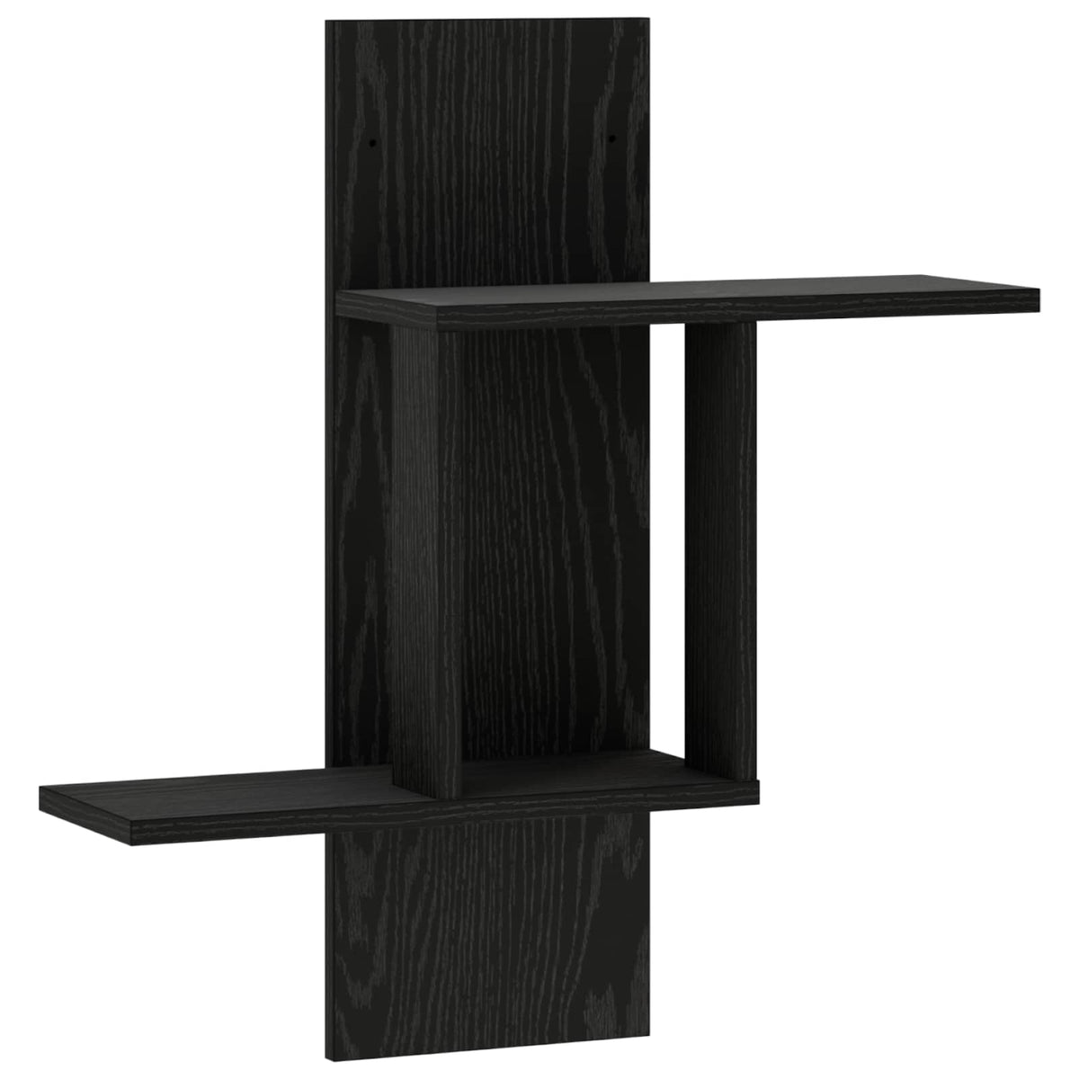 vidaXL Półka ścienna Czarny dąb 59 x 17 x 63 cm Drewno inżynieryjne