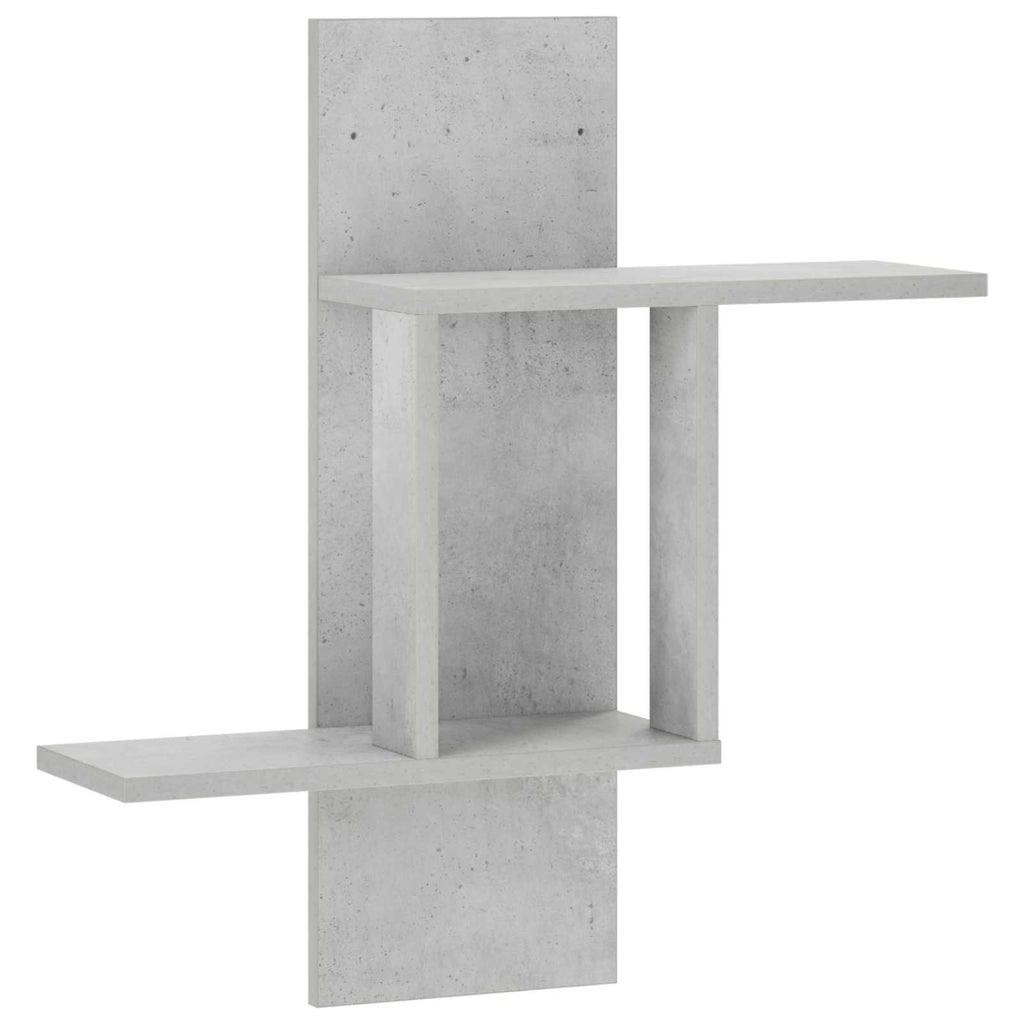 vidaXL Półka ścienna Betonowy szary 59 x 17 x 63 cm