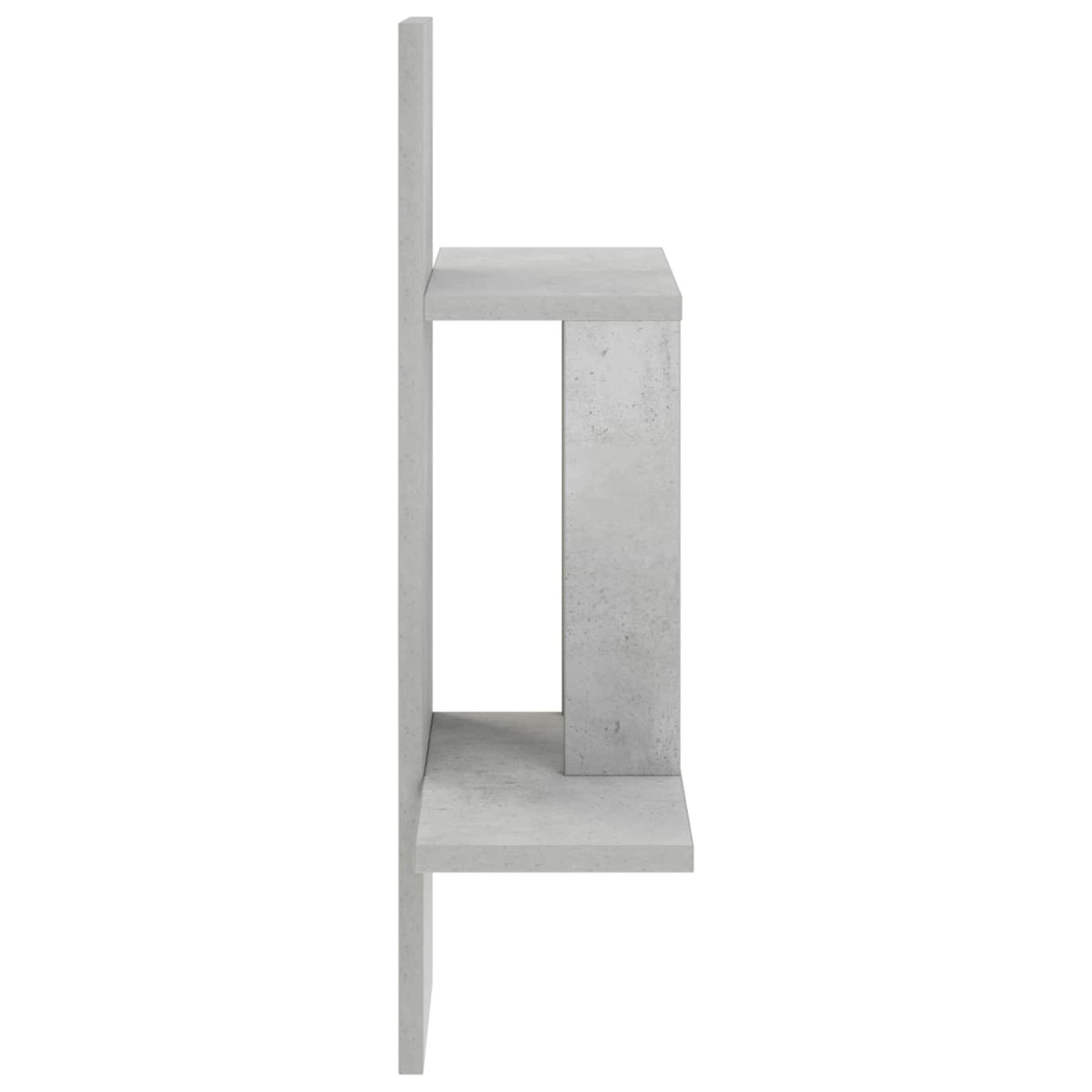vidaXL Półka ścienna Betonowy szary 59 x 17 x 63 cm