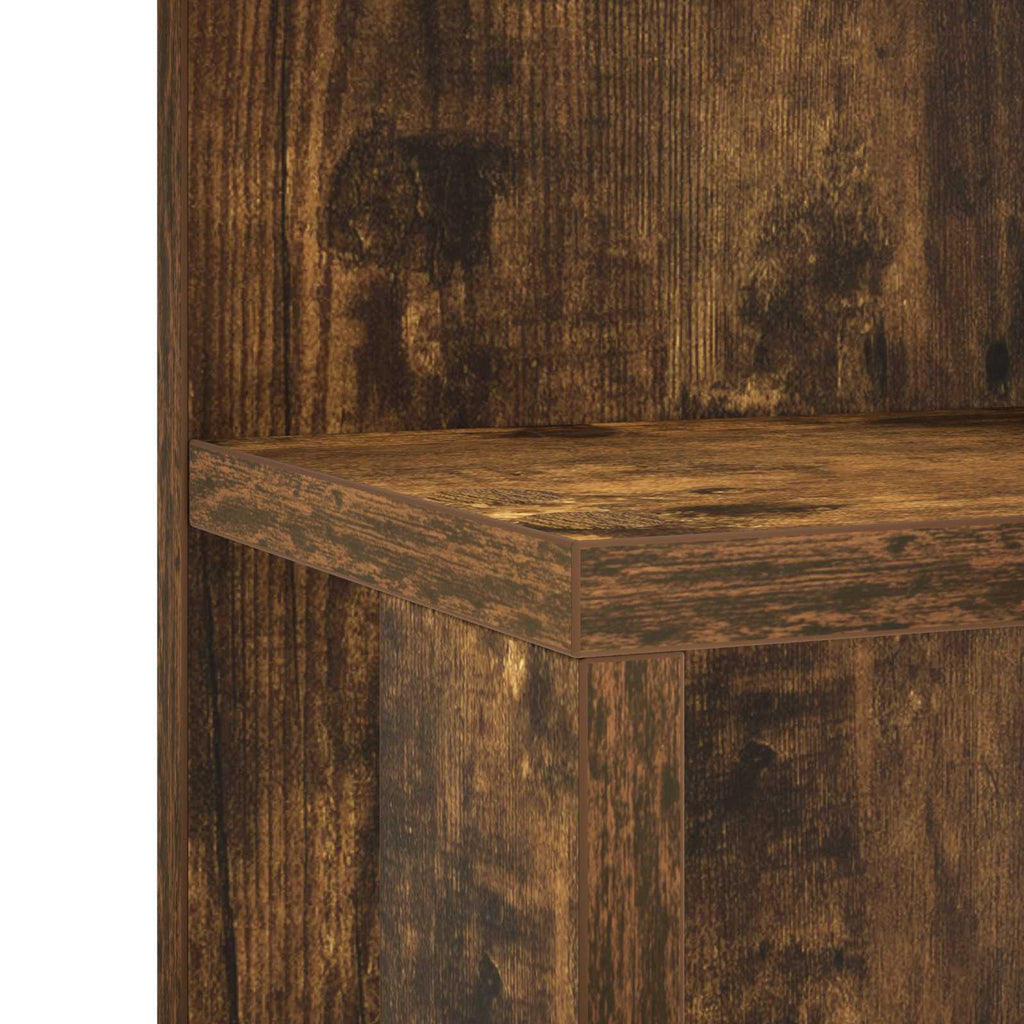 vidaXL Półka ścienna Dąb wędzony 59 x 17 x 63 cm Drewno inżynieryjne