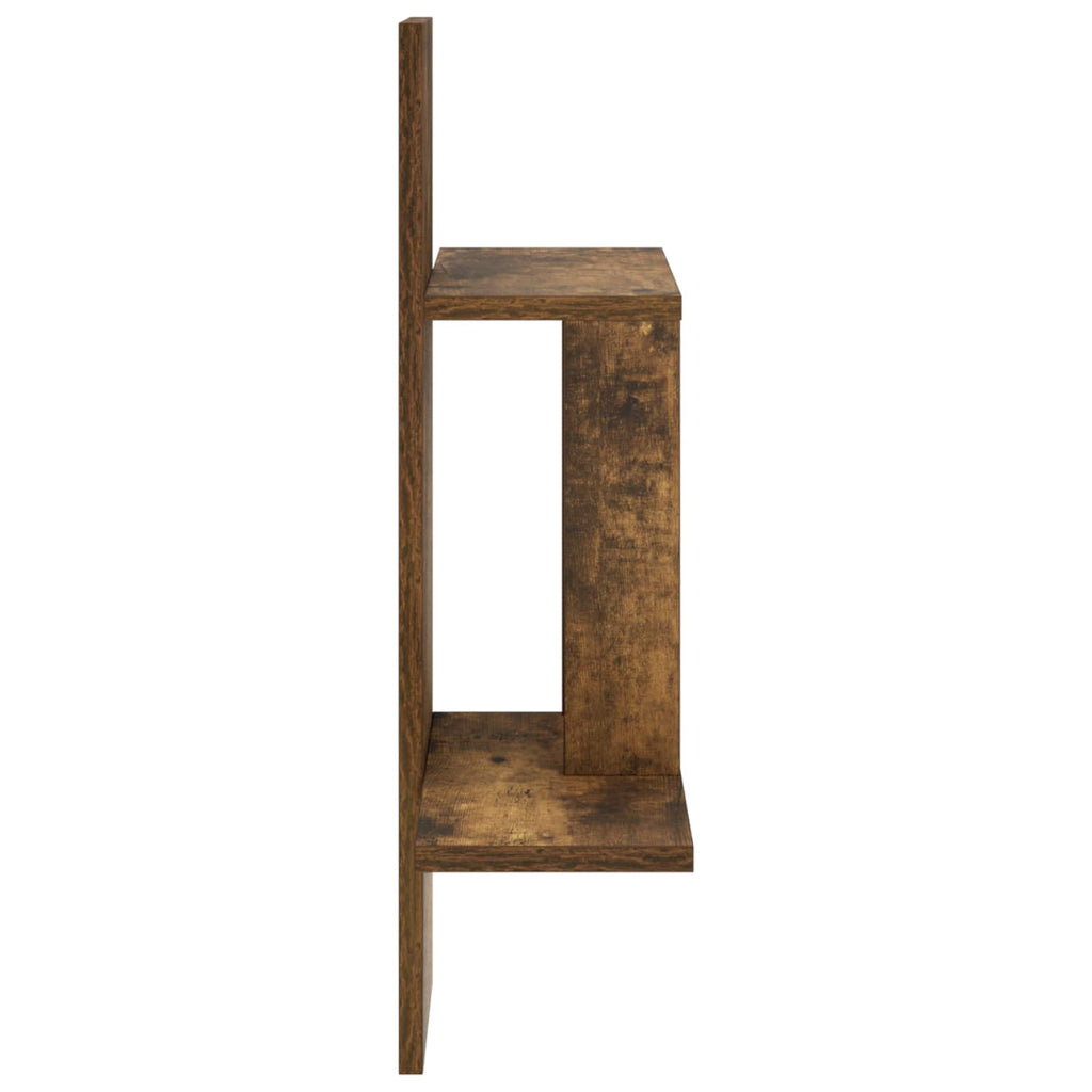 vidaXL Półka ścienna Dąb wędzony 59 x 17 x 63 cm Drewno inżynieryjne