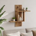 vidaXL Półka ścienna Stare drewno 59 x 17 x 63 cm Drewno inżynieryjne