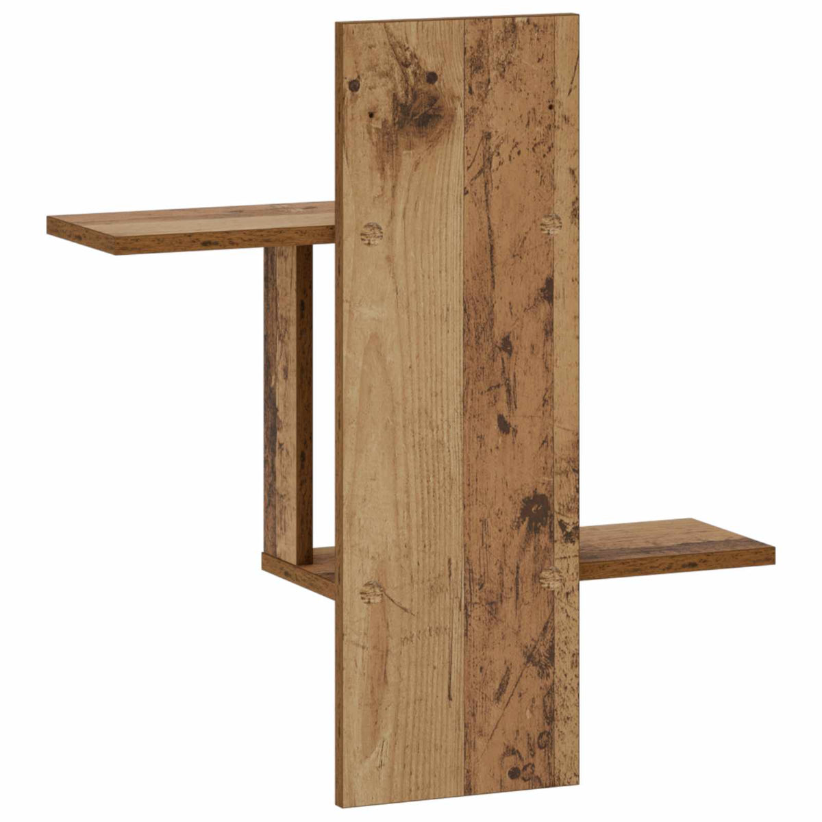 vidaXL Półka ścienna Stare drewno 59 x 17 x 63 cm Drewno inżynieryjne