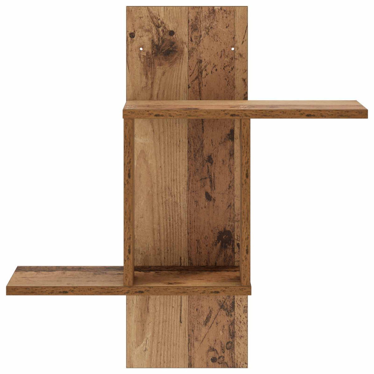 vidaXL Półka ścienna Stare drewno 59 x 17 x 63 cm Drewno inżynieryjne
