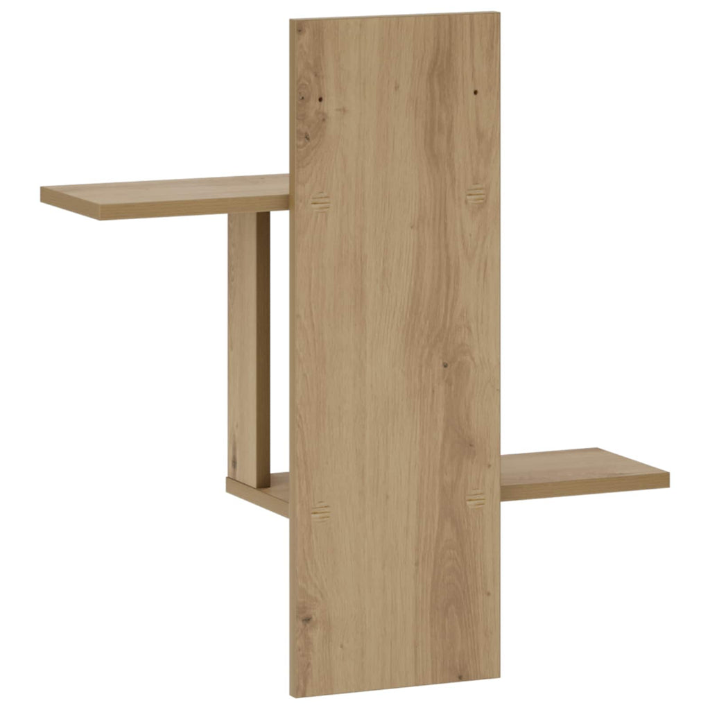 vidaXL Półka ścienna Dąb artisan 59 x 17 x 63 cm Drewno inżynieryjne