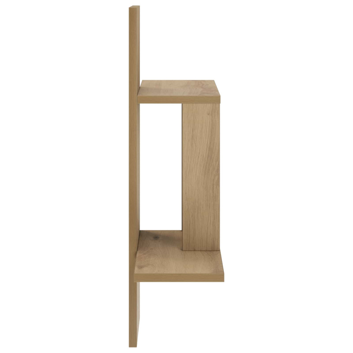 vidaXL Półka ścienna Dąb artisan 59 x 17 x 63 cm Drewno inżynieryjne
