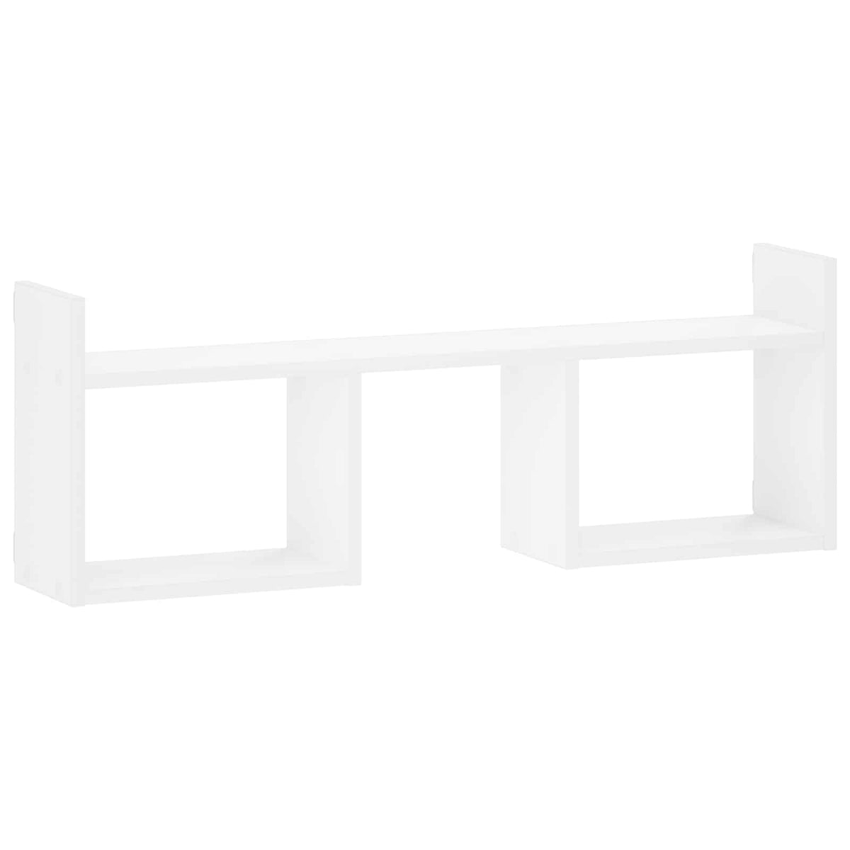 vidaXL Półka ścienna Biały 90 x 17 x 32 cm Drewno inżynieryjne