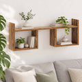 vidaXL Półka ścienna Stare drewno 90 x 17 x 32 cm Drewno inżynieryjne