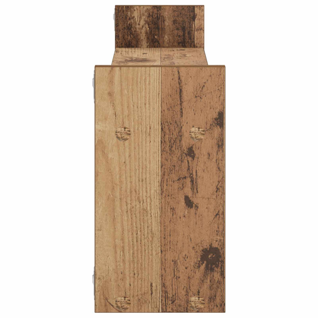 vidaXL Półka ścienna Stare drewno 90 x 17 x 32 cm Drewno inżynieryjne