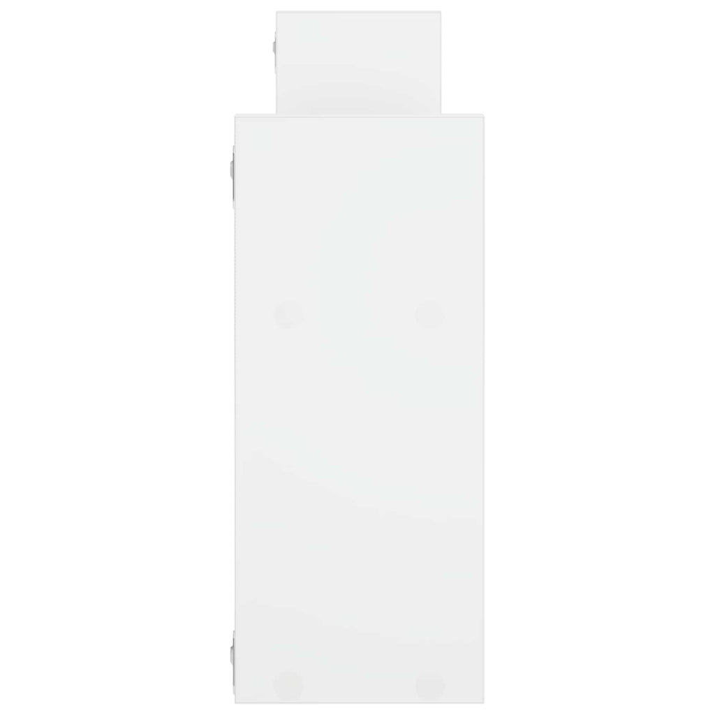 vidaXL Półka ścienna Biały 97,5 x 17 x 40 cm Drewno inżynieryjne