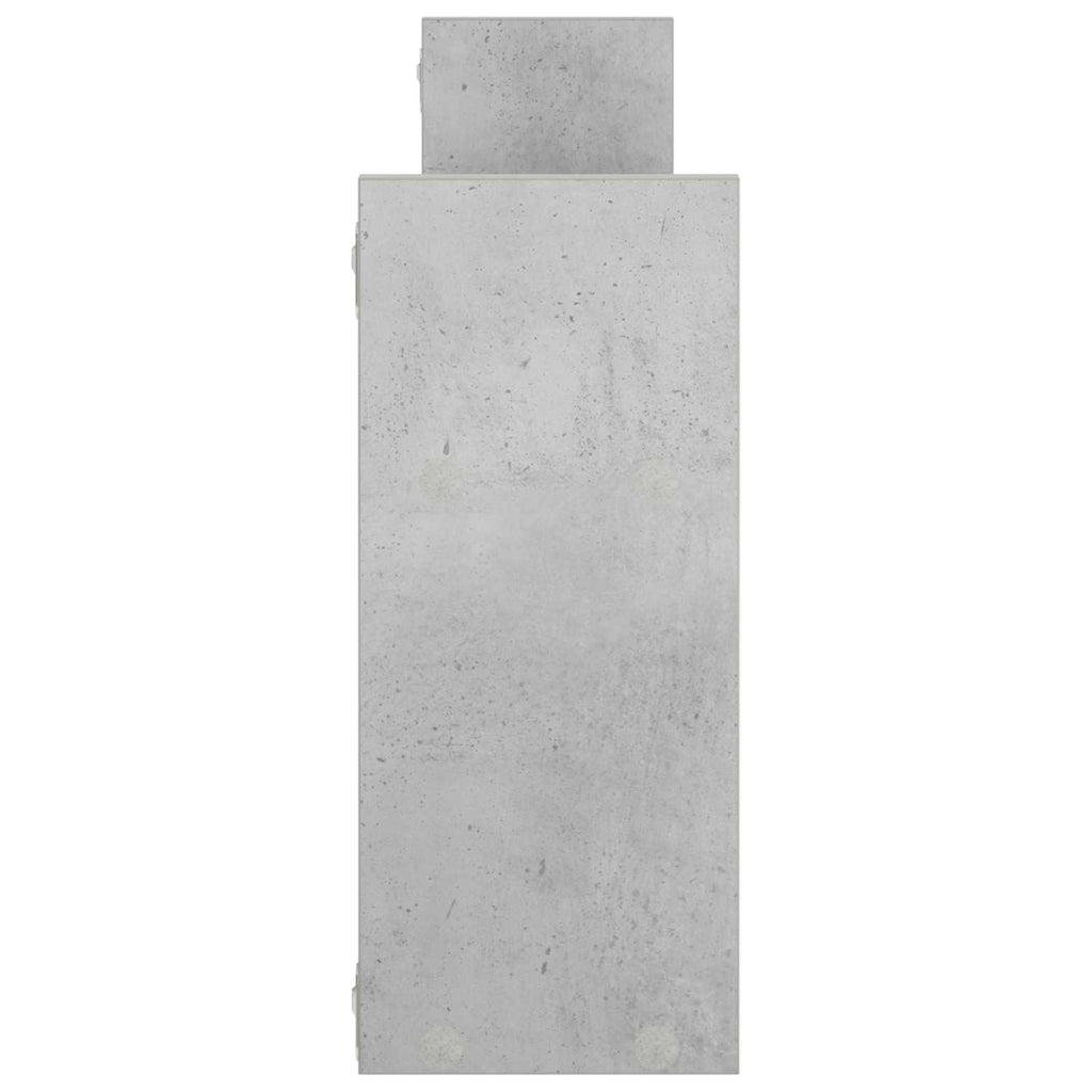 vidaXL Półka ścienna Betonowy szary 97,5 x 17 x 40 cm