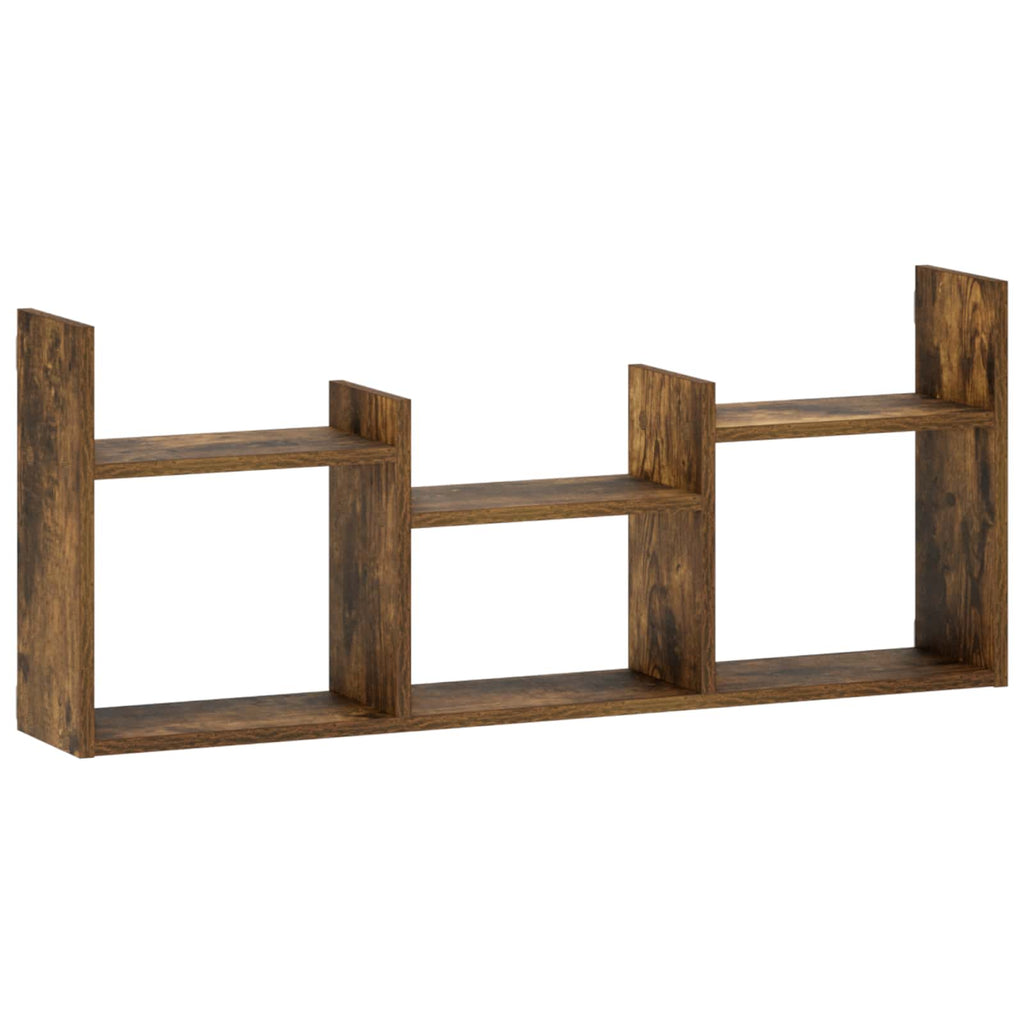 vidaXL Półka ścienna Dąb wędzony 97,5 x 17 x 40 cm Drewno inżynieryjne