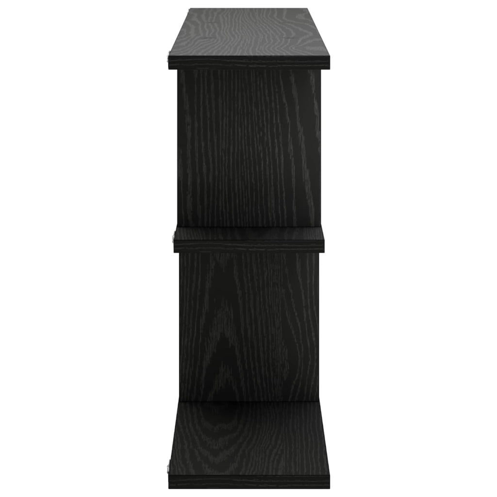 vidaXL Półka ścienna Czarny dąb 100 x 17 x 45,5 cm Drewno inżynieryjne