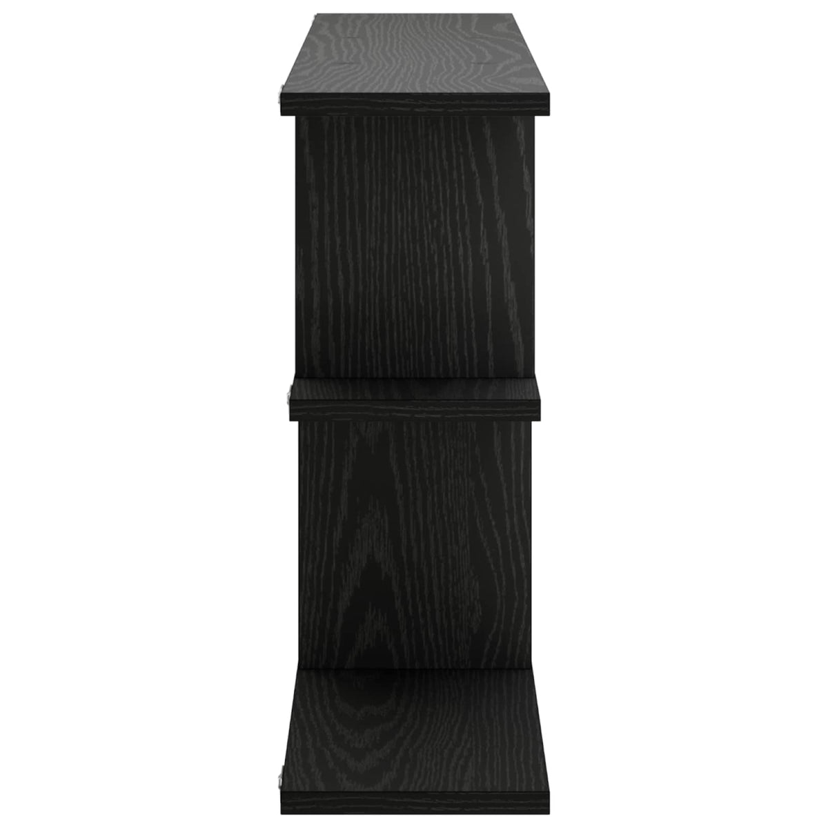 vidaXL Półka ścienna Czarny dąb 100 x 17 x 45,5 cm Drewno inżynieryjne