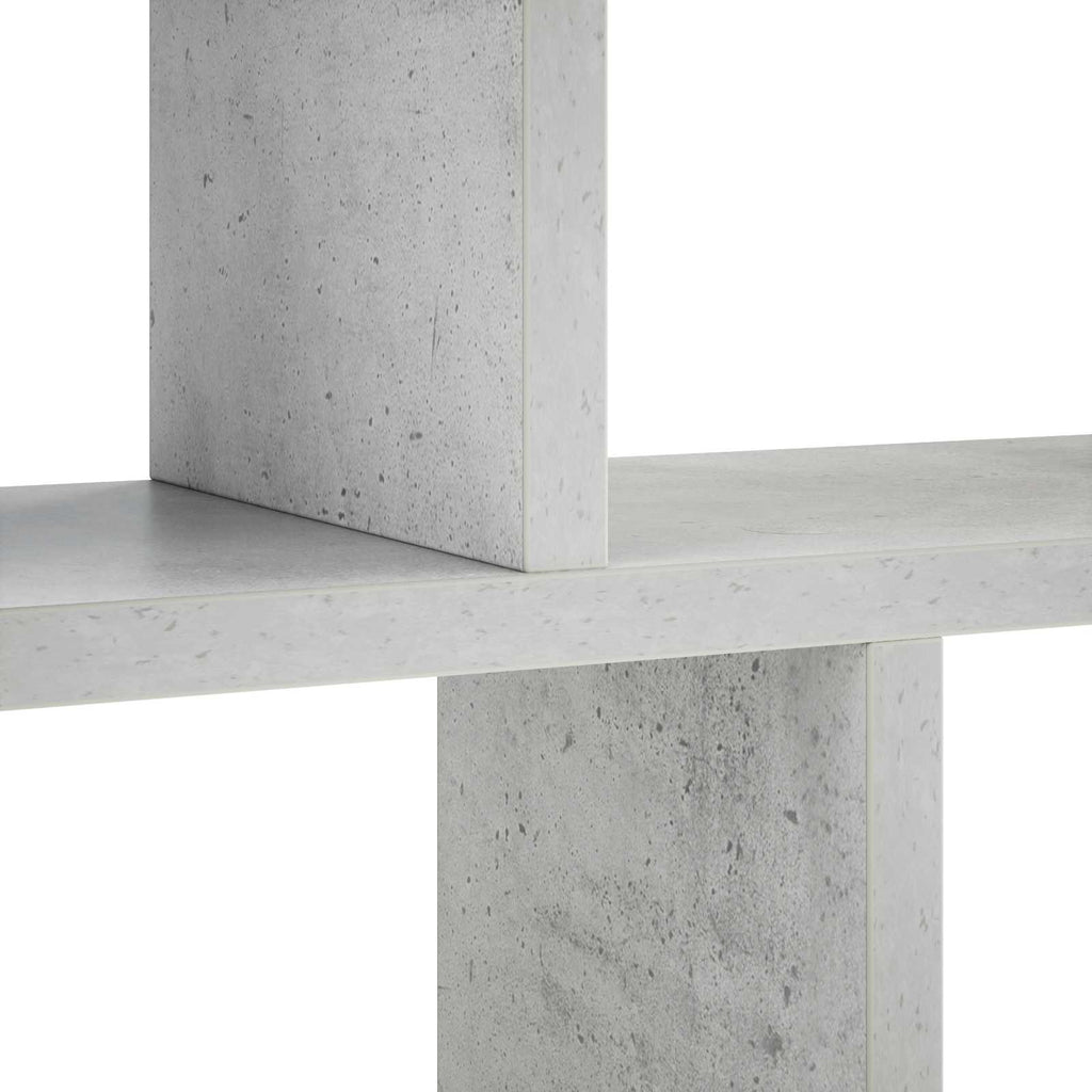 vidaXL Półka ścienna Betonowy szary 100 x 17 x 45,5 cm