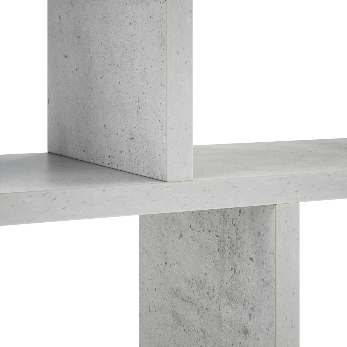 vidaXL Półka ścienna Betonowy szary 100 x 17 x 45,5 cm