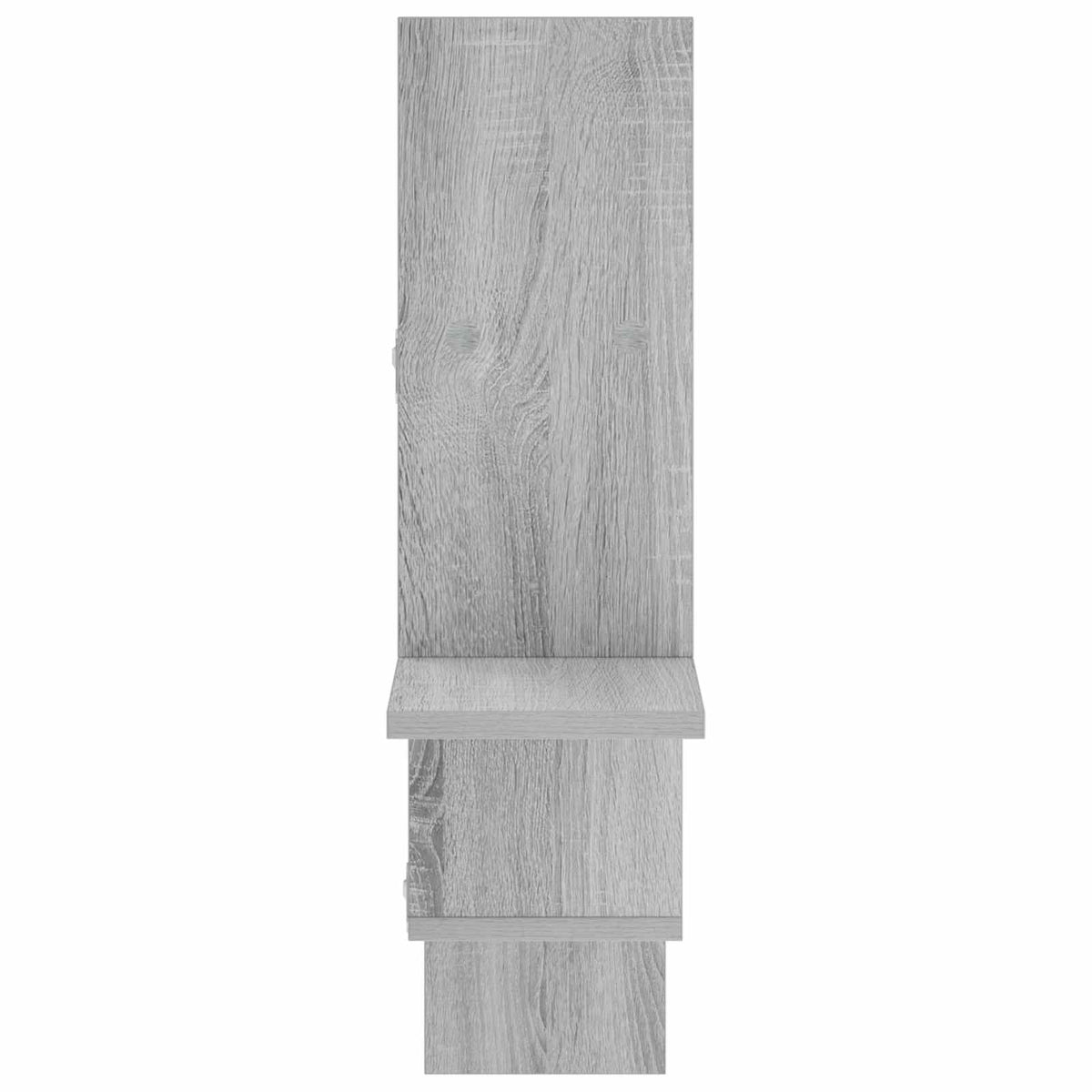 vidaXL Półka ścienna Szary Sonoma 87 x 17 x 75 cm Drewno inżynieryjne