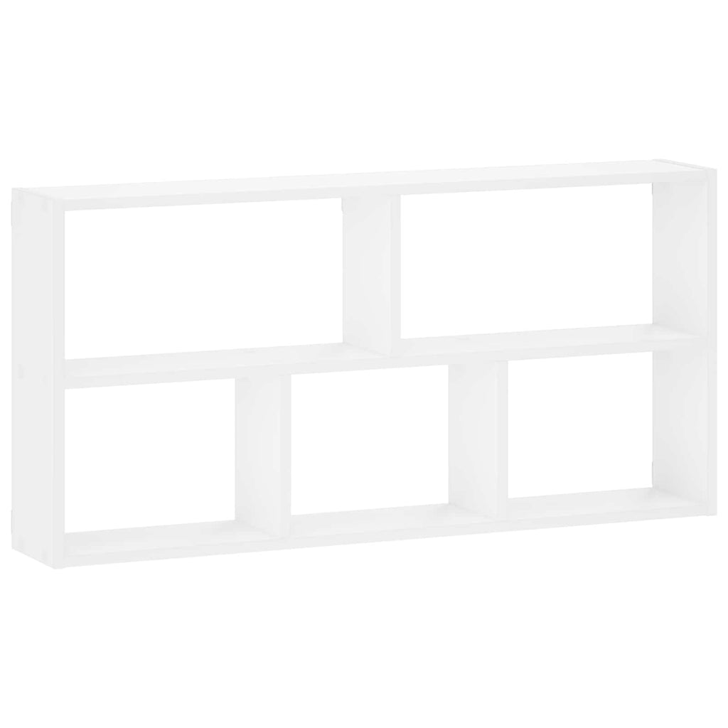vidaXL Półka ścienna Biały 102 x 17 x 50 cm Drewno inżynieryjne