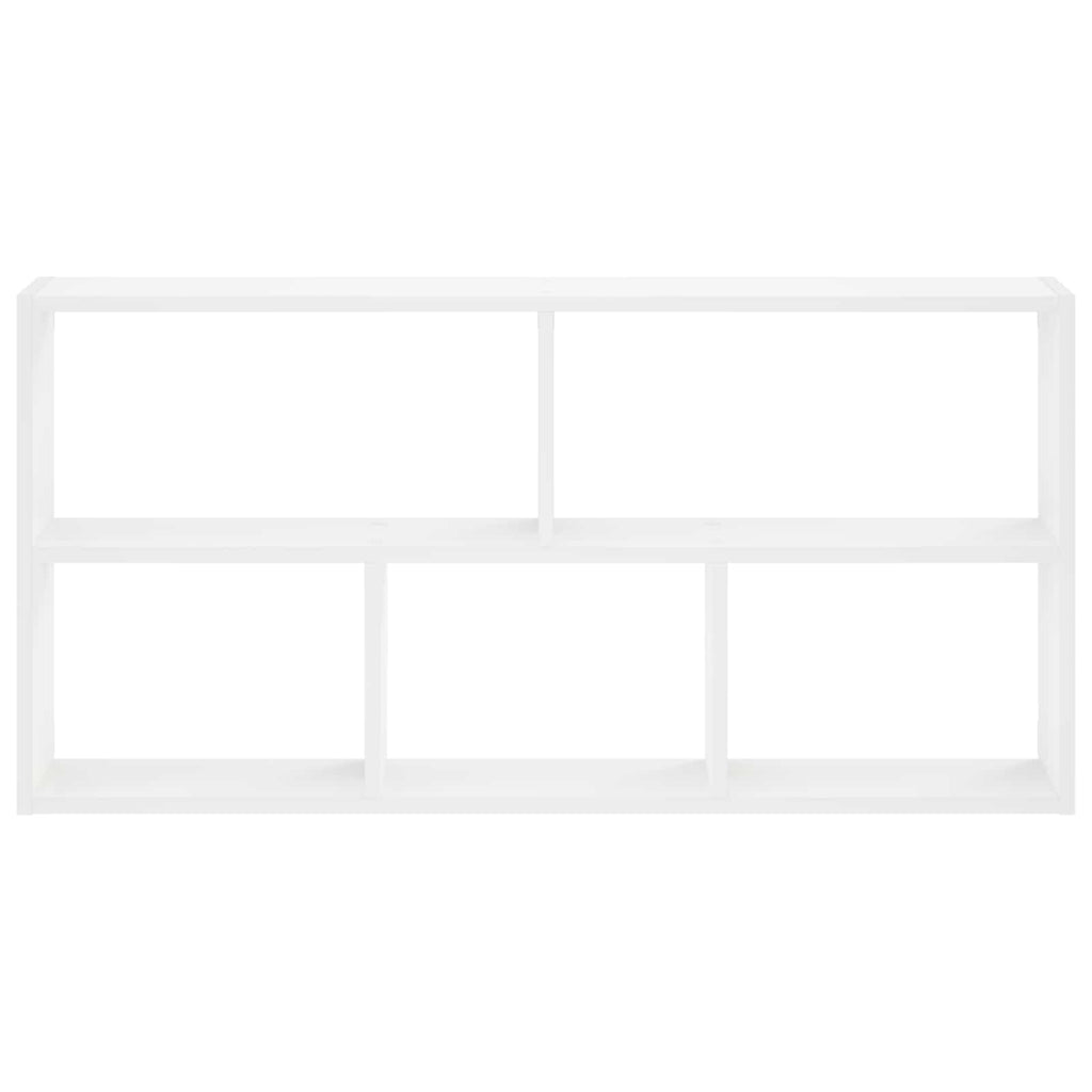 vidaXL Półka ścienna Biały 102 x 17 x 50 cm Drewno inżynieryjne