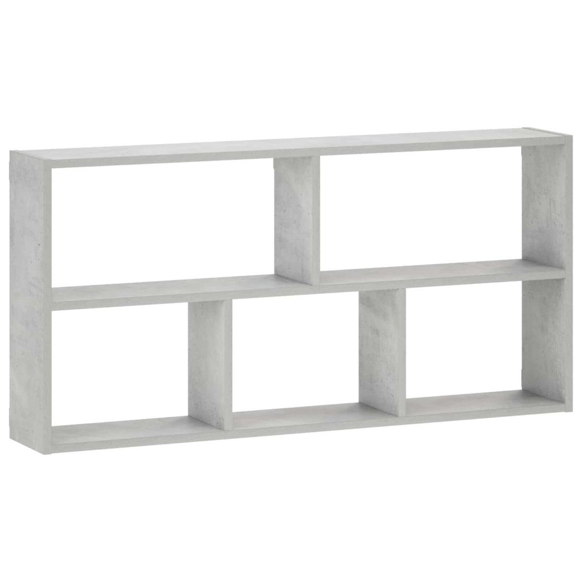 vidaXL Półka ścienna Betonowy szary 102 x 17 x 50 cm