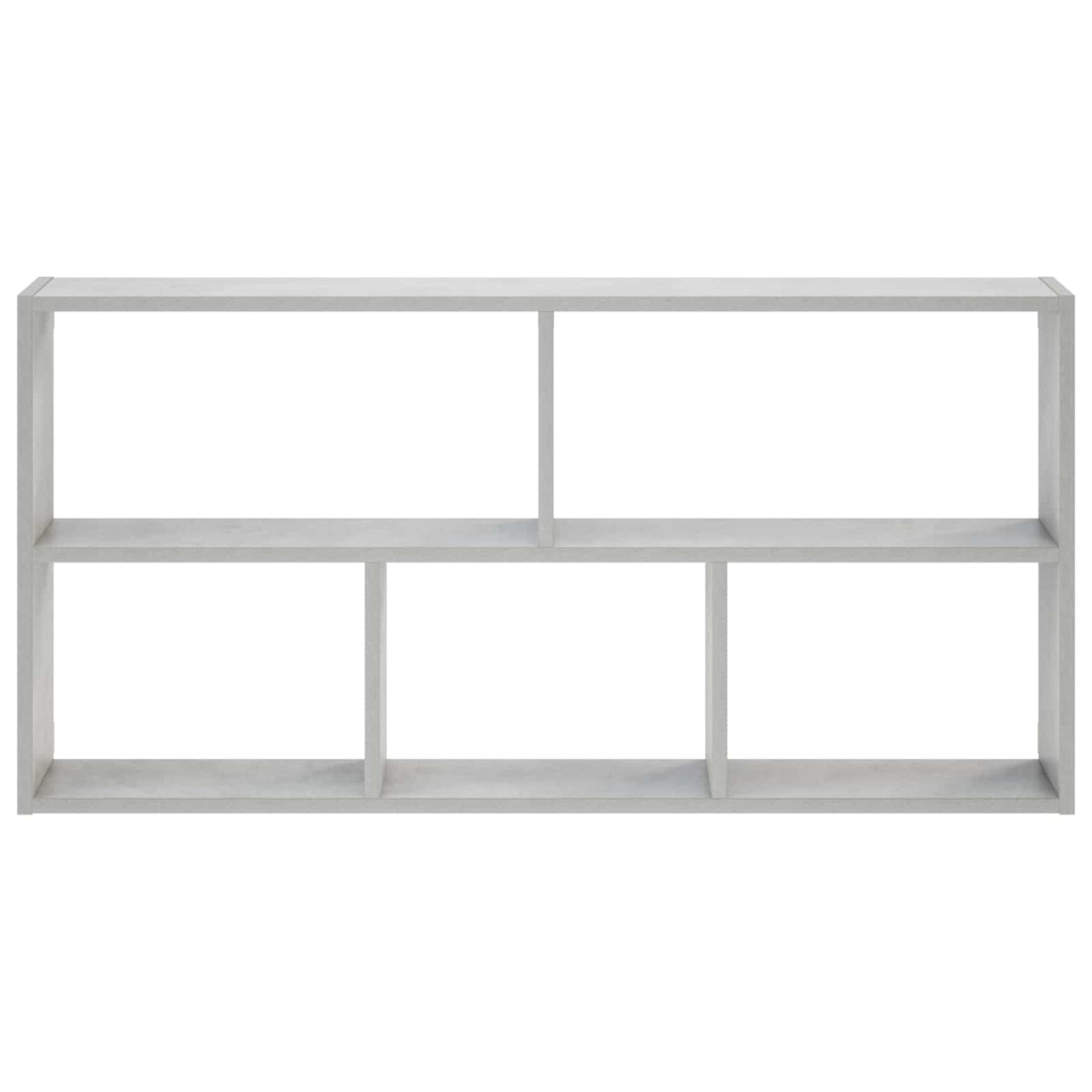 vidaXL Półka ścienna Betonowy szary 102 x 17 x 50 cm