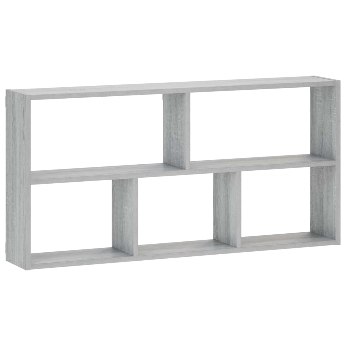 vidaXL Półka ścienna Szary Sonoma 102 x 17 x 50 cm Drewno inżynieryjne