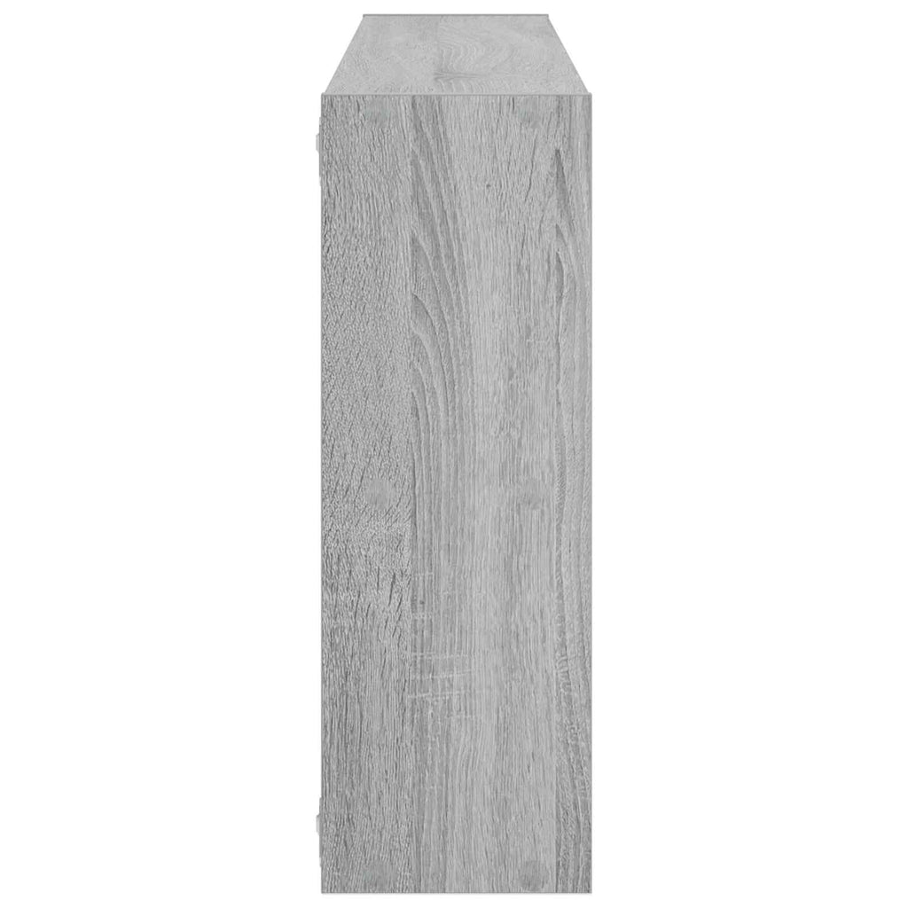 vidaXL Półka ścienna Szary Sonoma 102 x 17 x 50 cm Drewno inżynieryjne