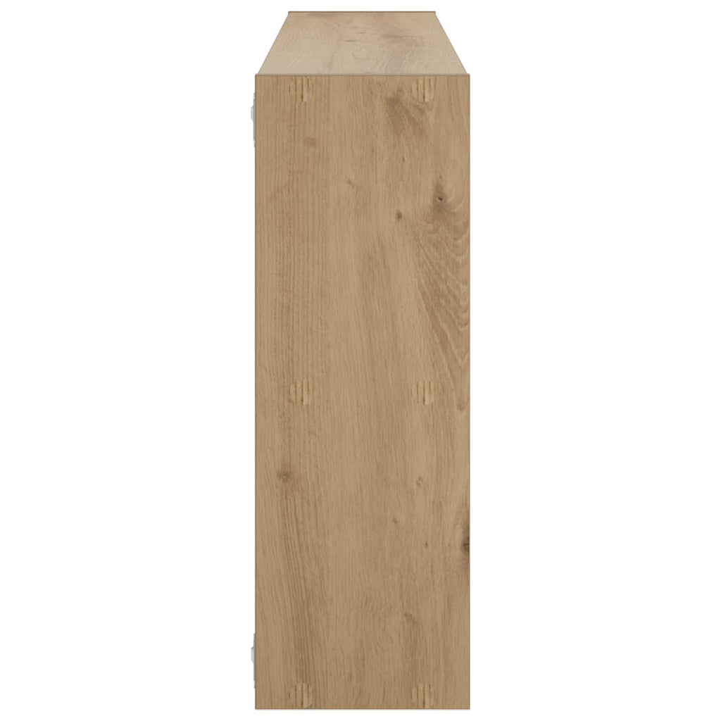 vidaXL Półka ścienna Dąb artisan 102 x 17 x 50 cm Drewno inżynieryjne
