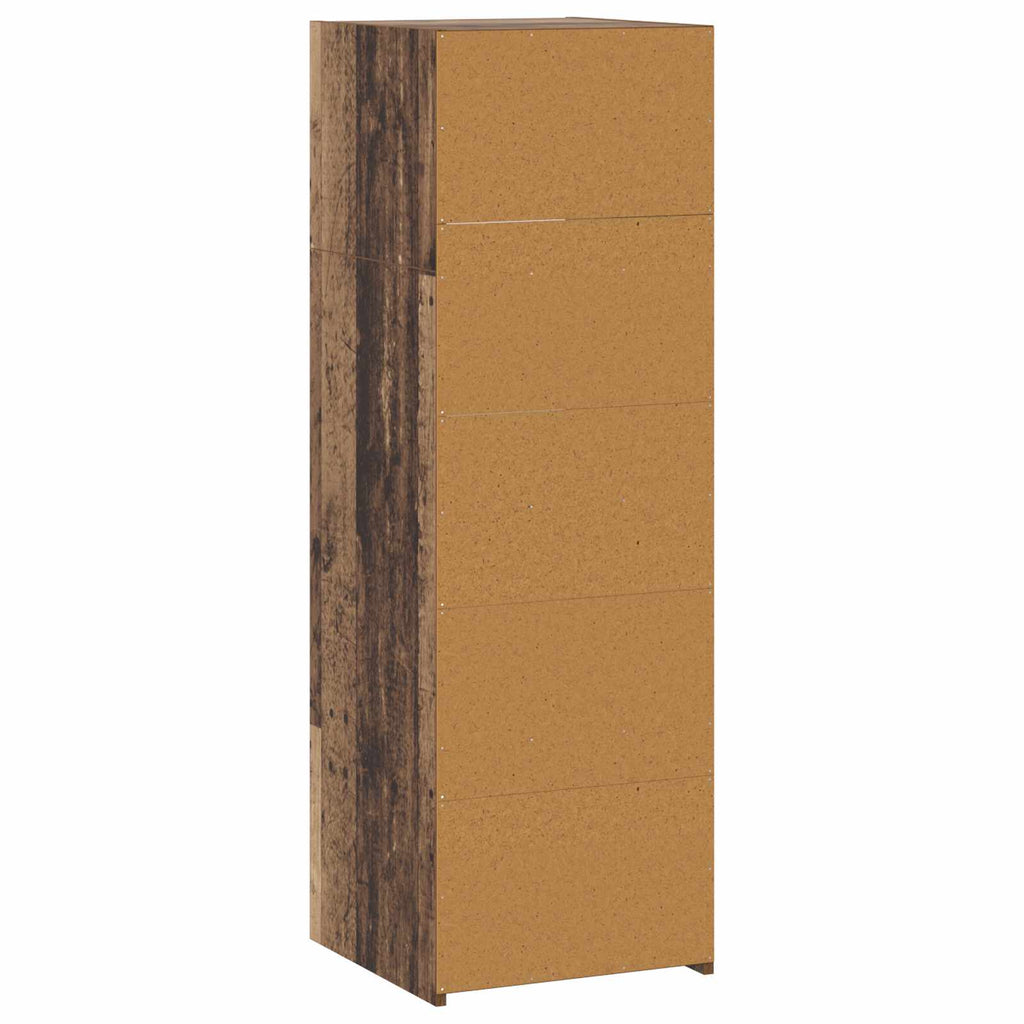 vidaXL Highboard Stare drewno 40 x 41 x 124 cm Drewno inżynieryjne