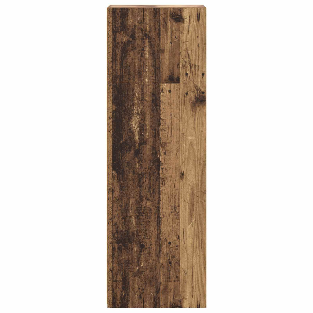 vidaXL Highboard Stare drewno 40 x 41 x 124 cm Drewno inżynieryjne