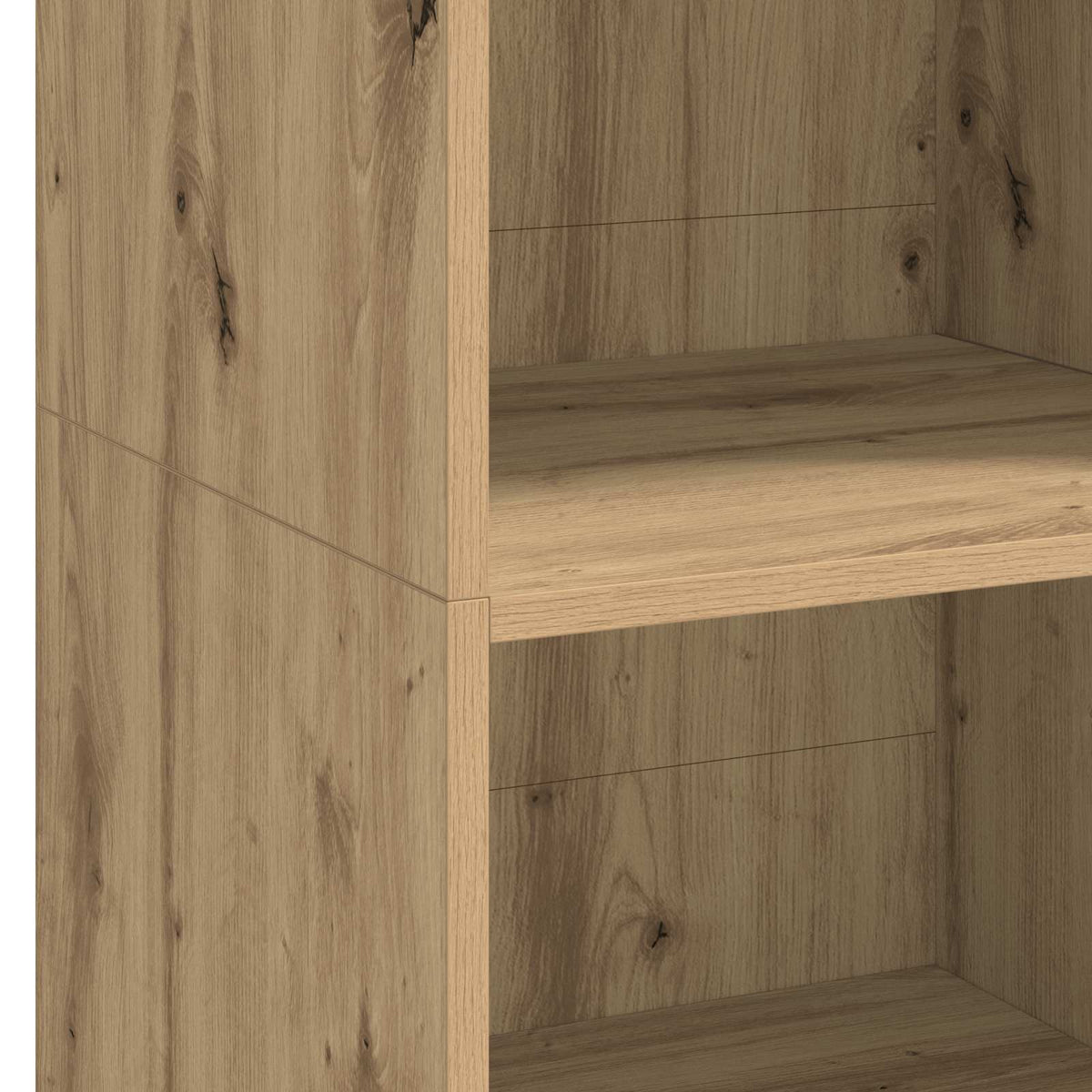 vidaXL Highboard Dąb artisan 40 x 41 x 124 cm Drewno inżynieryjne