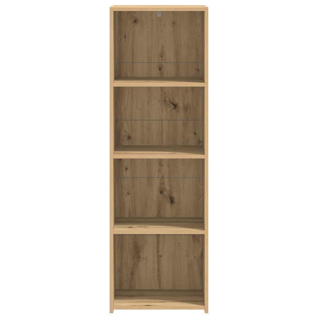 vidaXL Highboard Dąb artisan 40 x 41 x 124 cm Drewno inżynieryjne