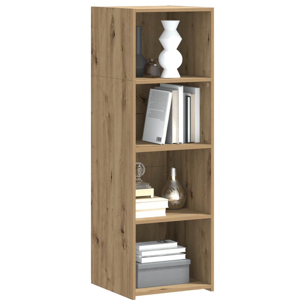 vidaXL Highboard Dąb artisan 40 x 41 x 124 cm Drewno inżynieryjne