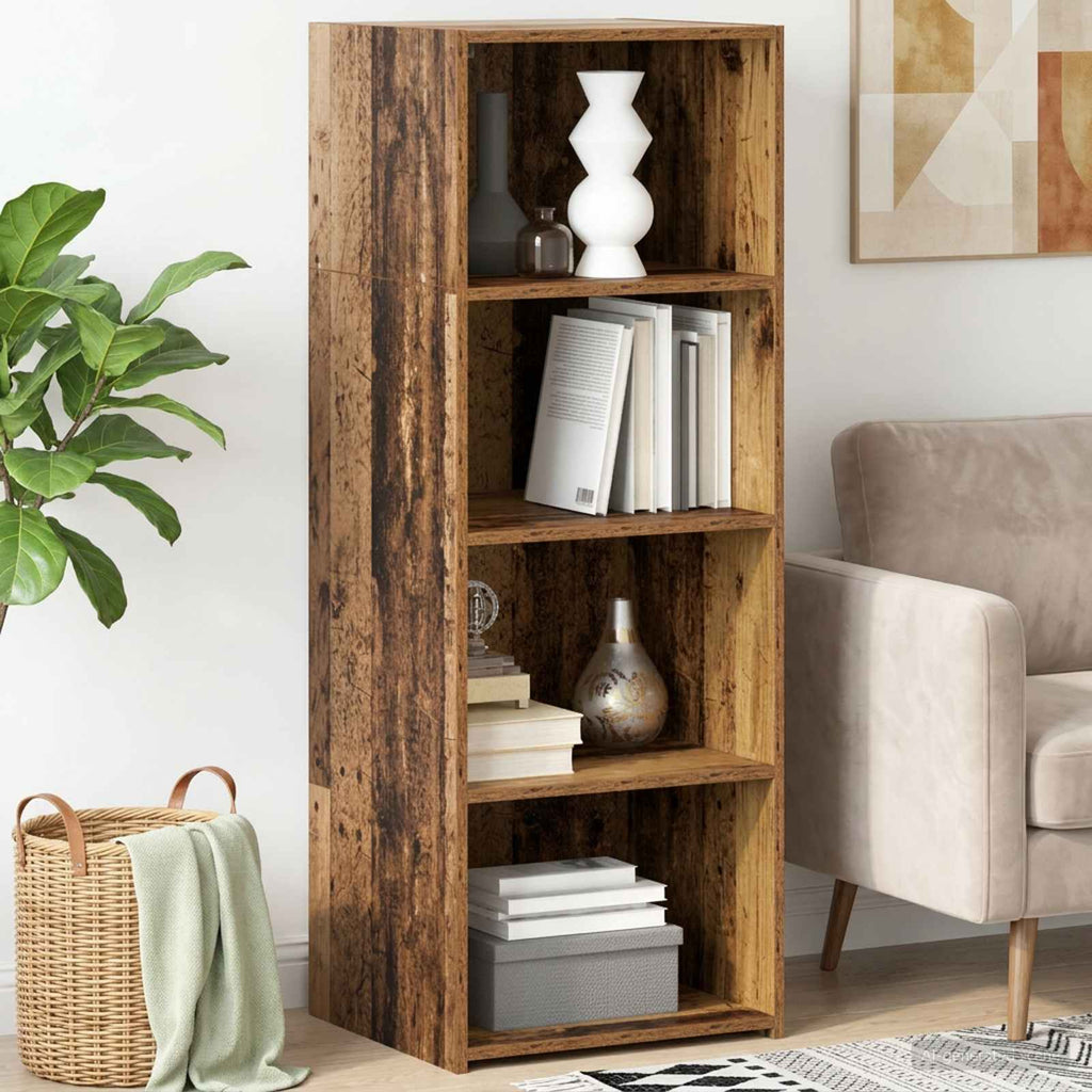 vidaXL Highboard Stare drewno 45 x 41 x 124 cm Drewno inżynieryjne
