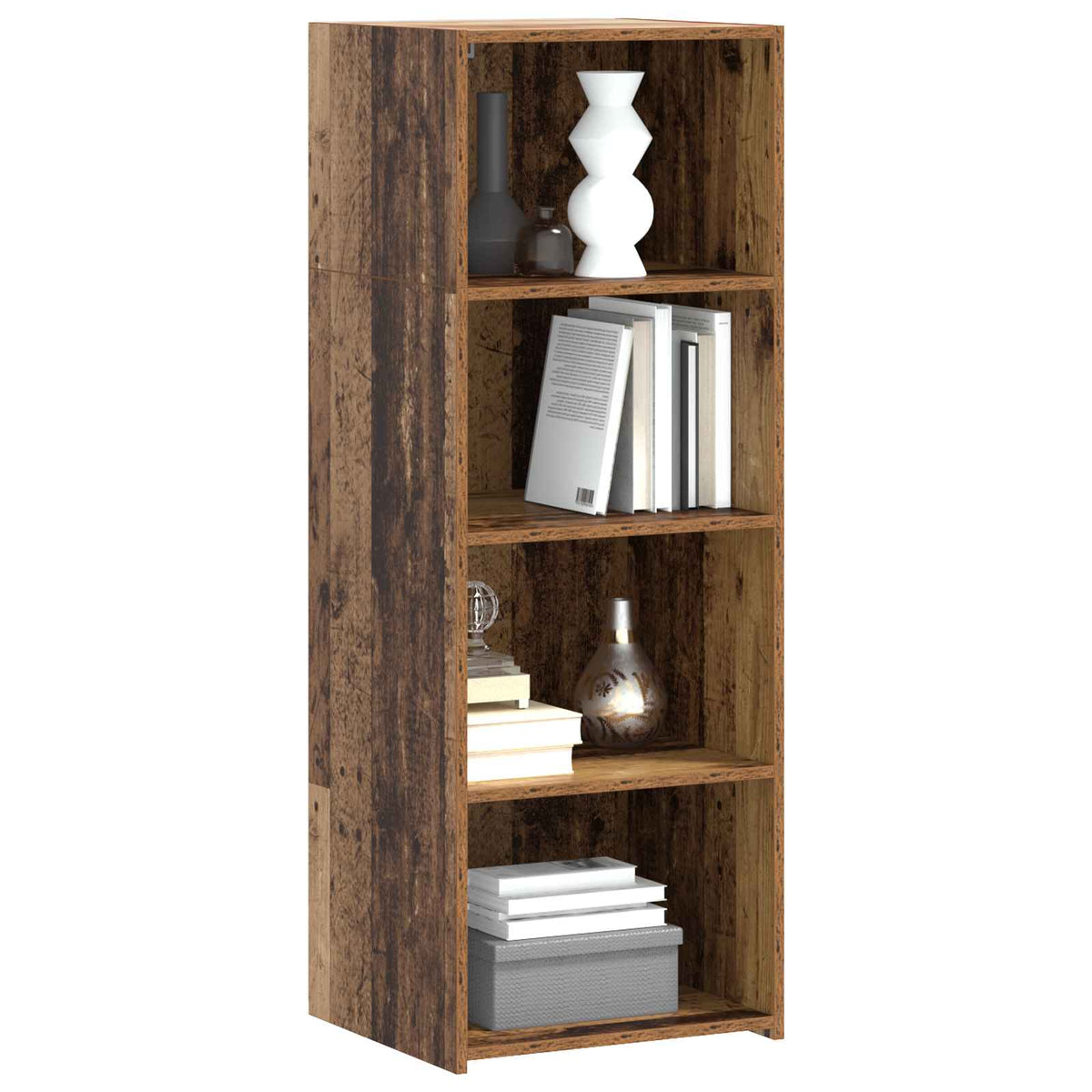 vidaXL Highboard Stare drewno 45 x 41 x 124 cm Drewno inżynieryjne