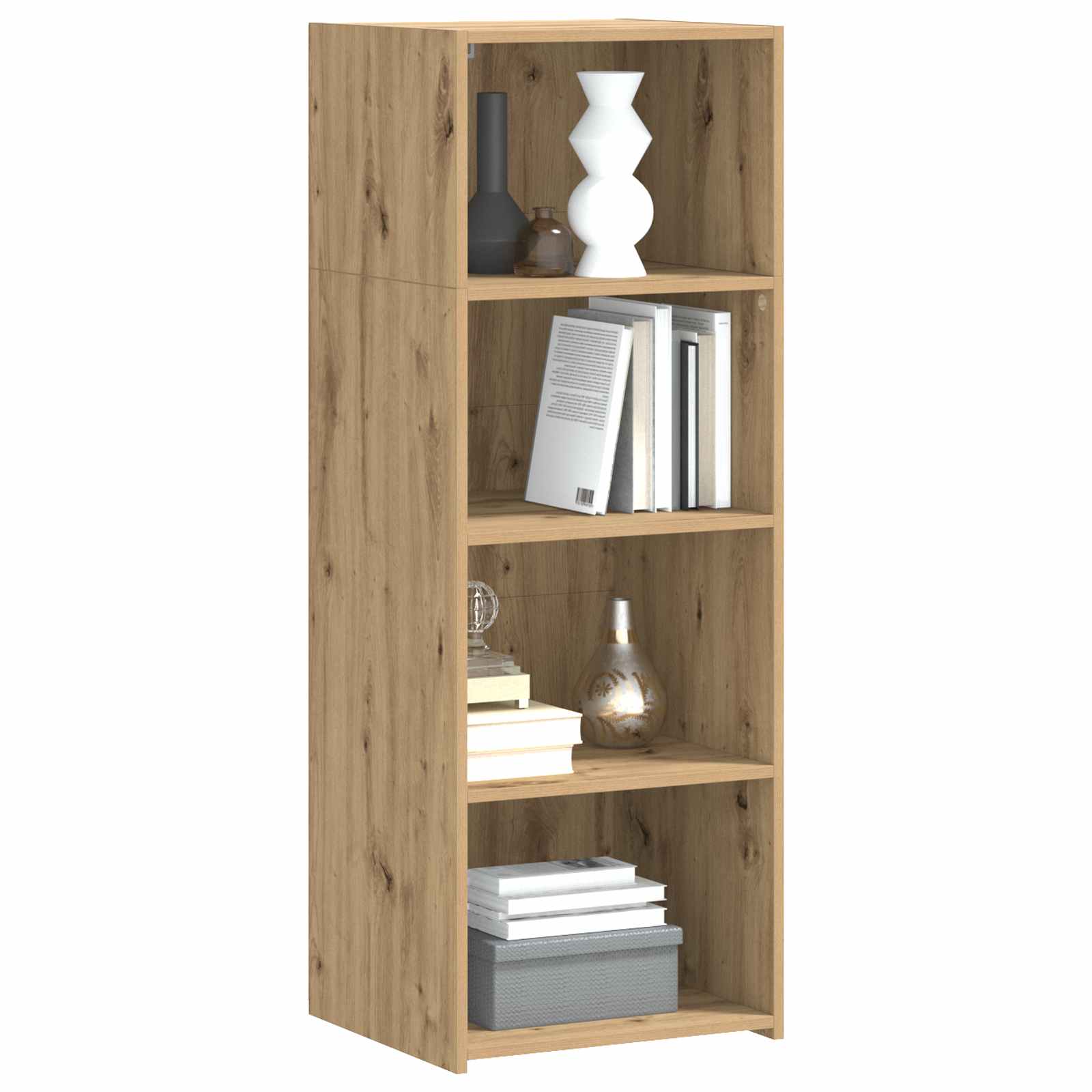 vidaXL Highboard Dąb artisan 45 x 41 x 124 cm Drewno inżynieryjne