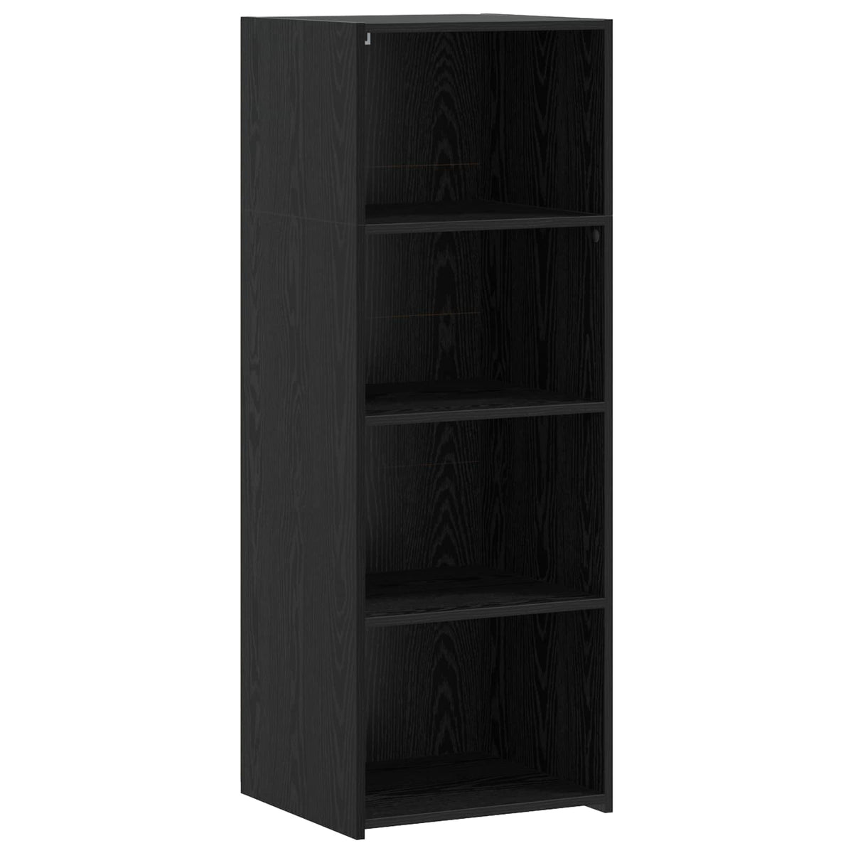 vidaXL Highboard Czarny dąb 45 x 41 x 124 cm Drewno inżynieryjne