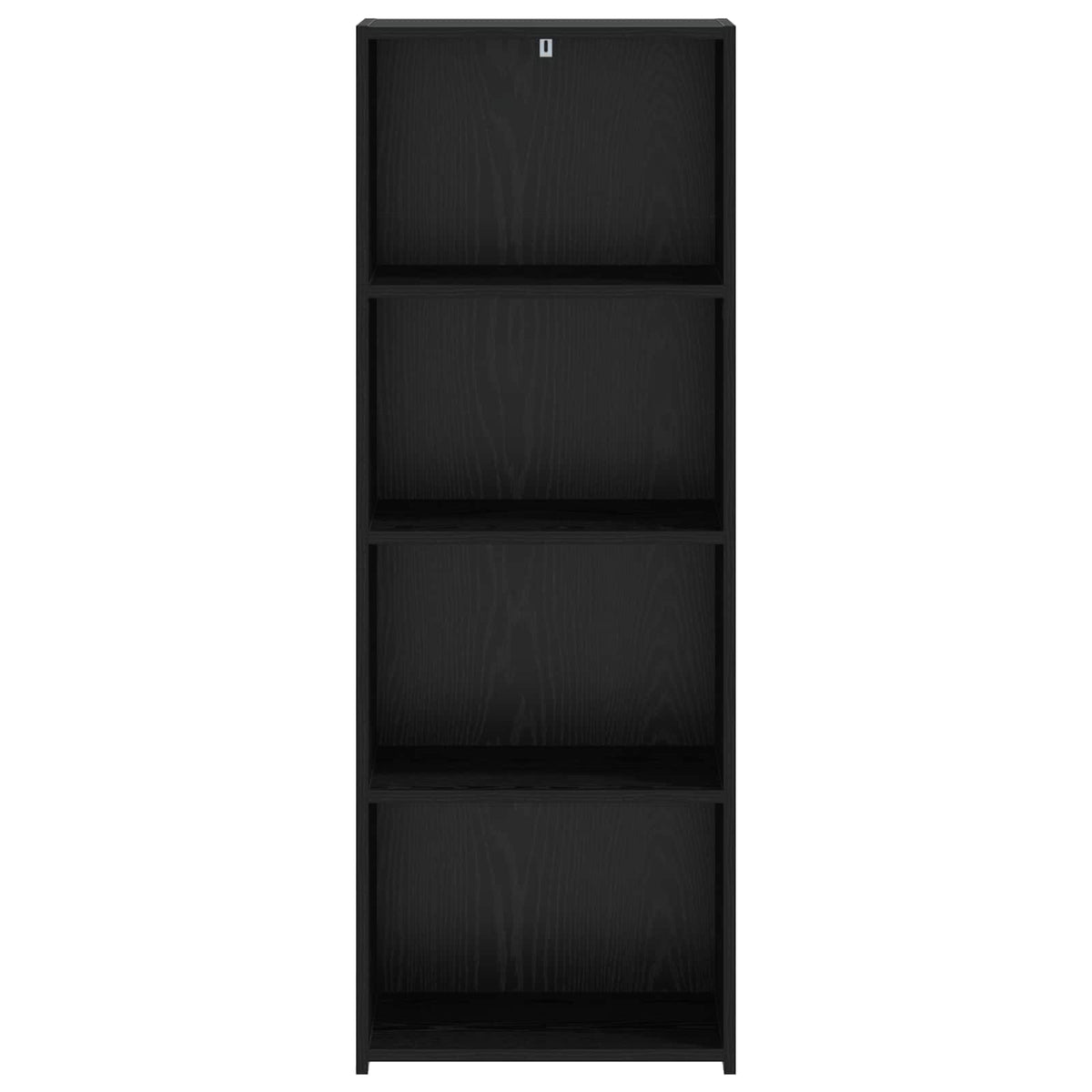 vidaXL Highboard Czarny dąb 45 x 41 x 124 cm Drewno inżynieryjne