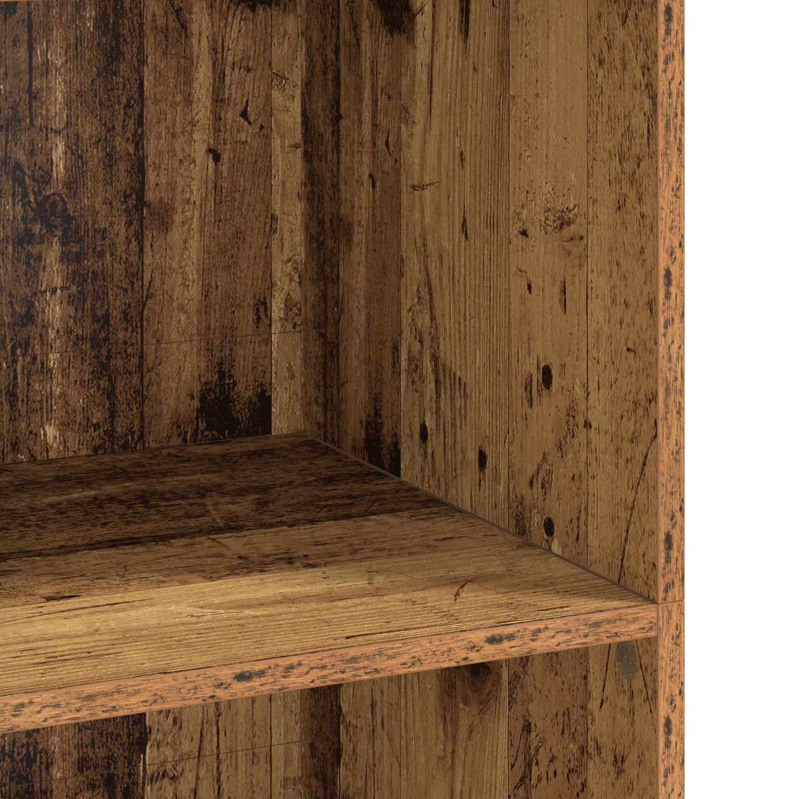 vidaXL Highboard Stare drewno 70 x 41 x 124 cm Drewno inżynieryjne