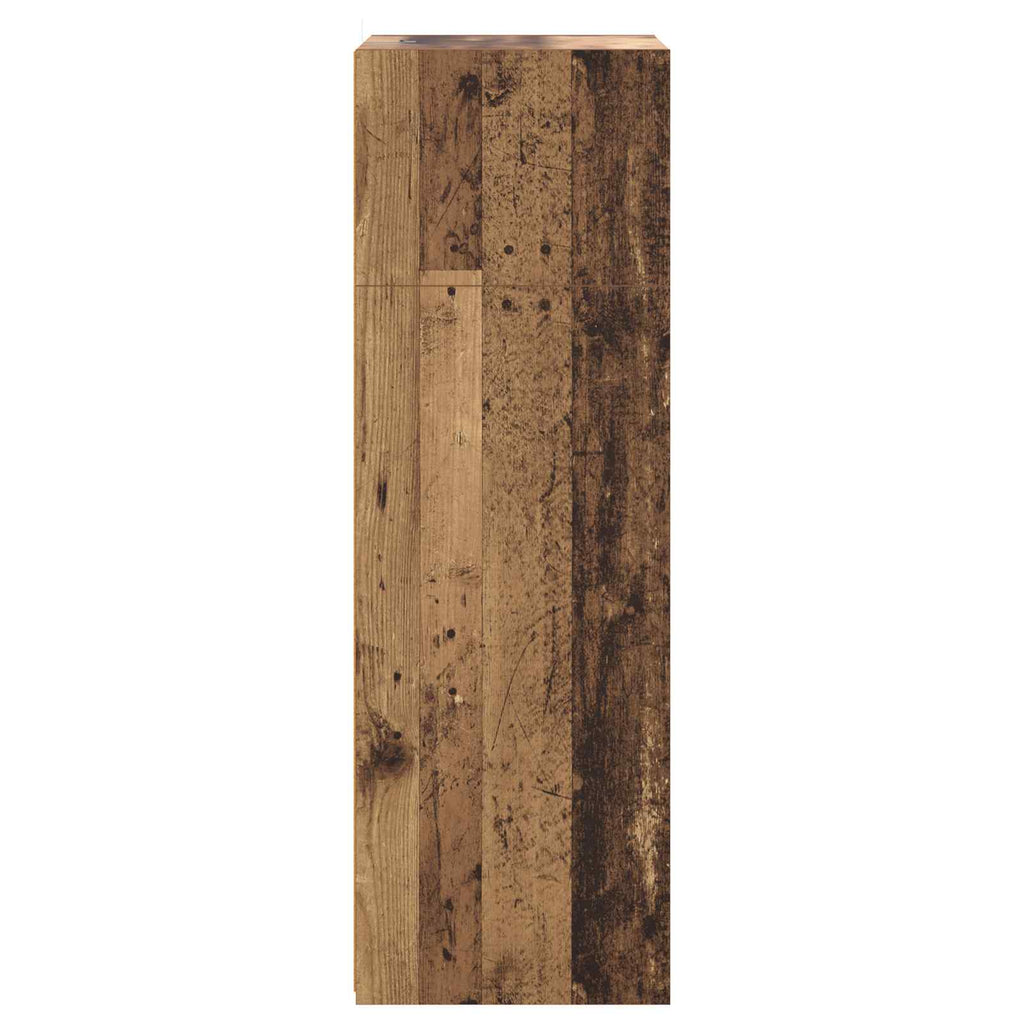 vidaXL Highboard Stare drewno 70 x 41 x 124 cm Drewno inżynieryjne