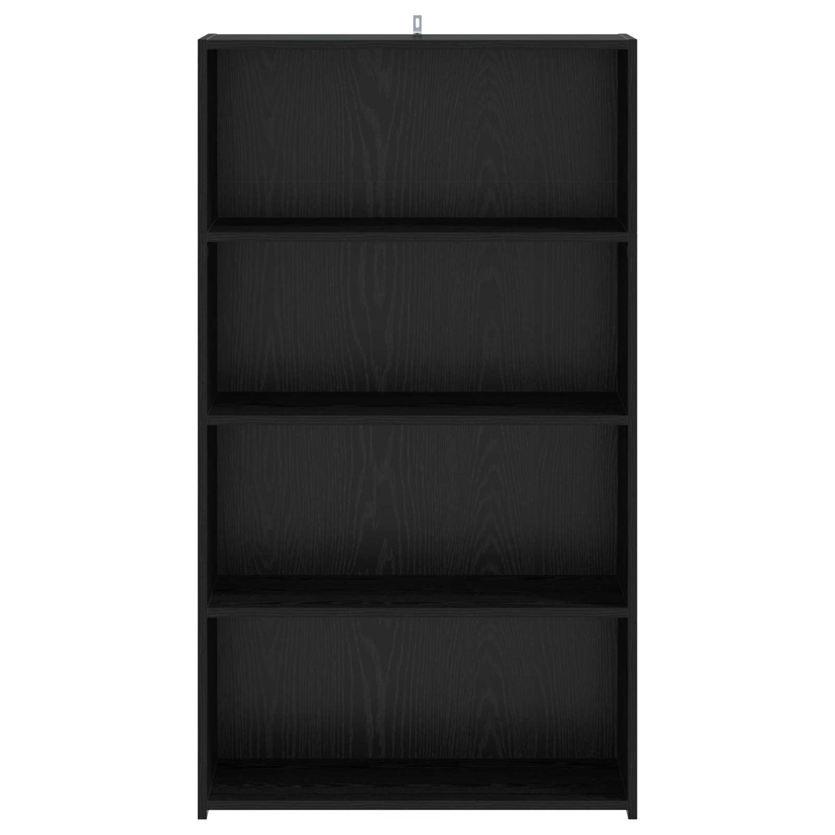 vidaXL Highboard Czarny dąb 70 x 41 x 124 cm Drewno inżynieryjne