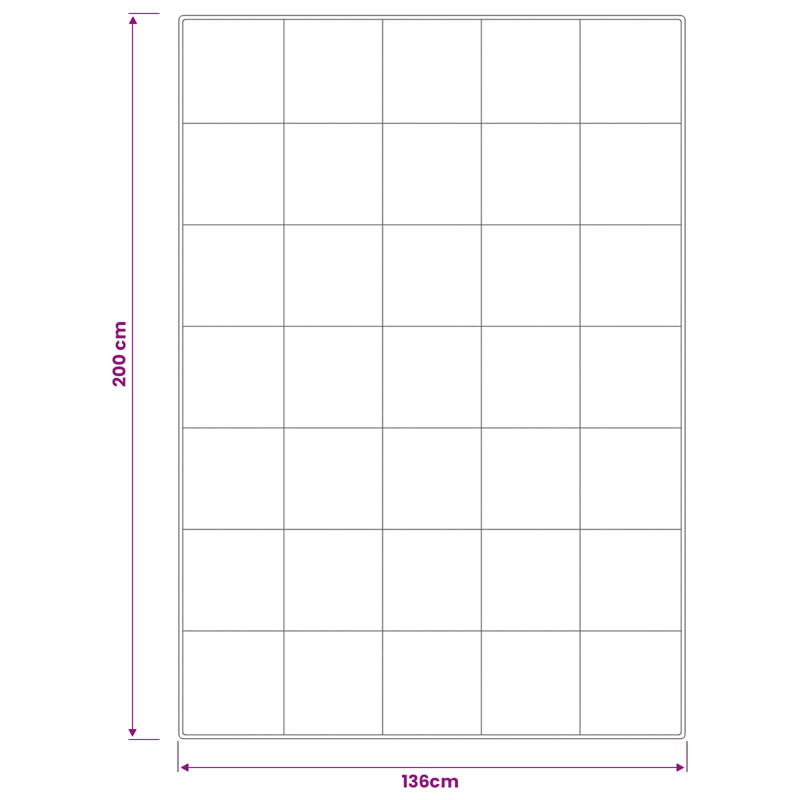 vidaXL Zestaw kołdry 90% z gęsiego puchu FULDA 2 pcs 137 x 200 cm