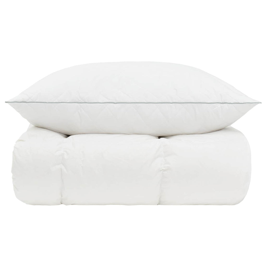 vidaXL Zestaw kołdry 90% z gęsiego puchu FULDA 2 pcs 135 x 200 cm Zima