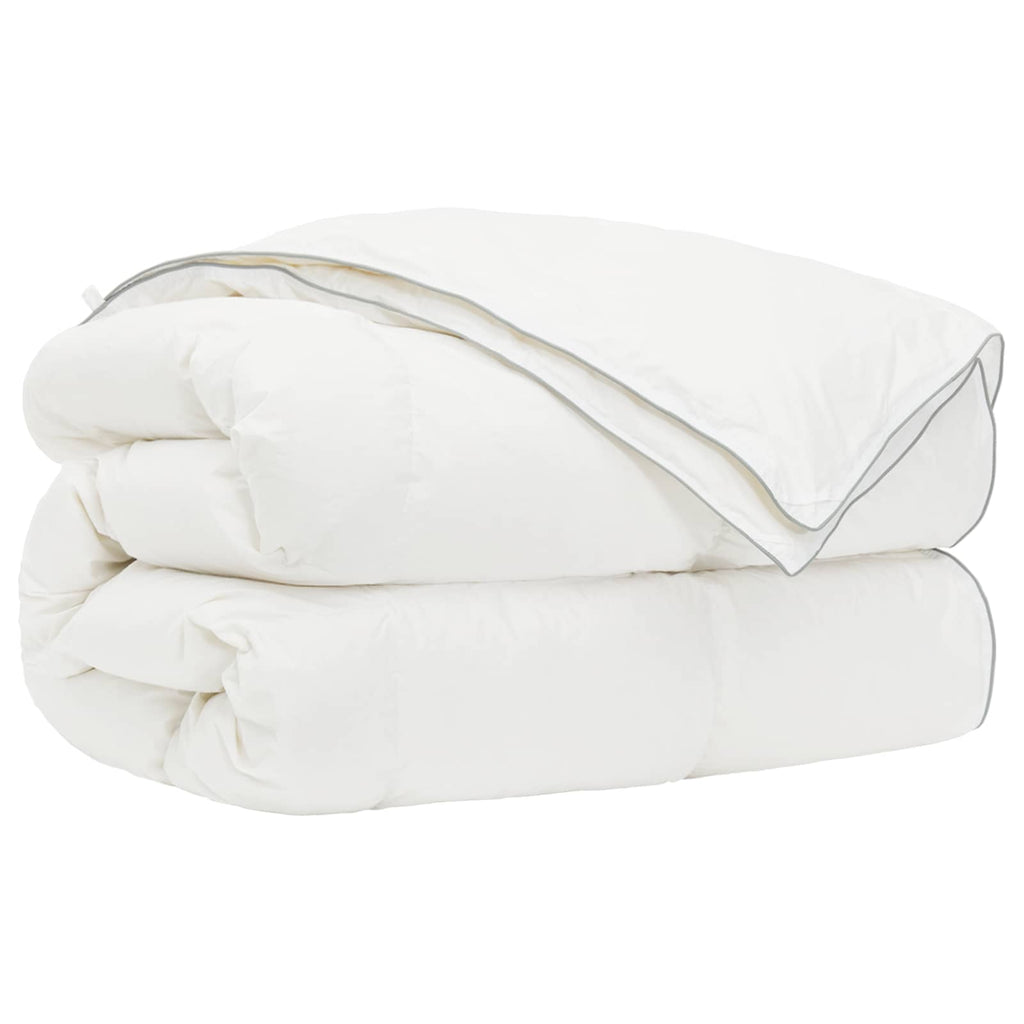 vidaXL Zestaw kołdry 90% z gęsiego puchu FULDA 2 pcs 135 x 200 cm