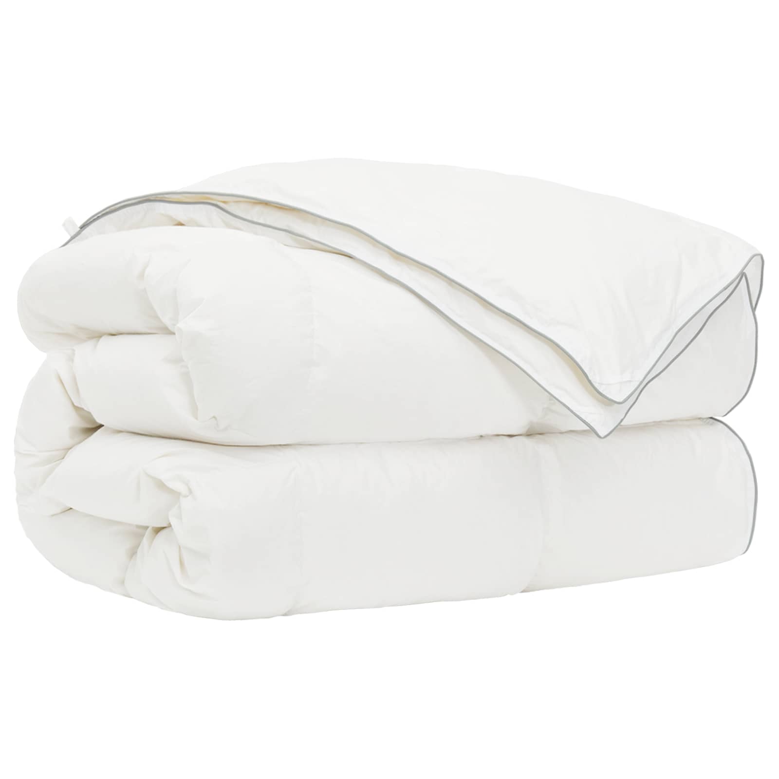 vidaXL Zestaw kołdry 90% z gęsiego puchu FULDA 2 pcs 137 x 200 cm