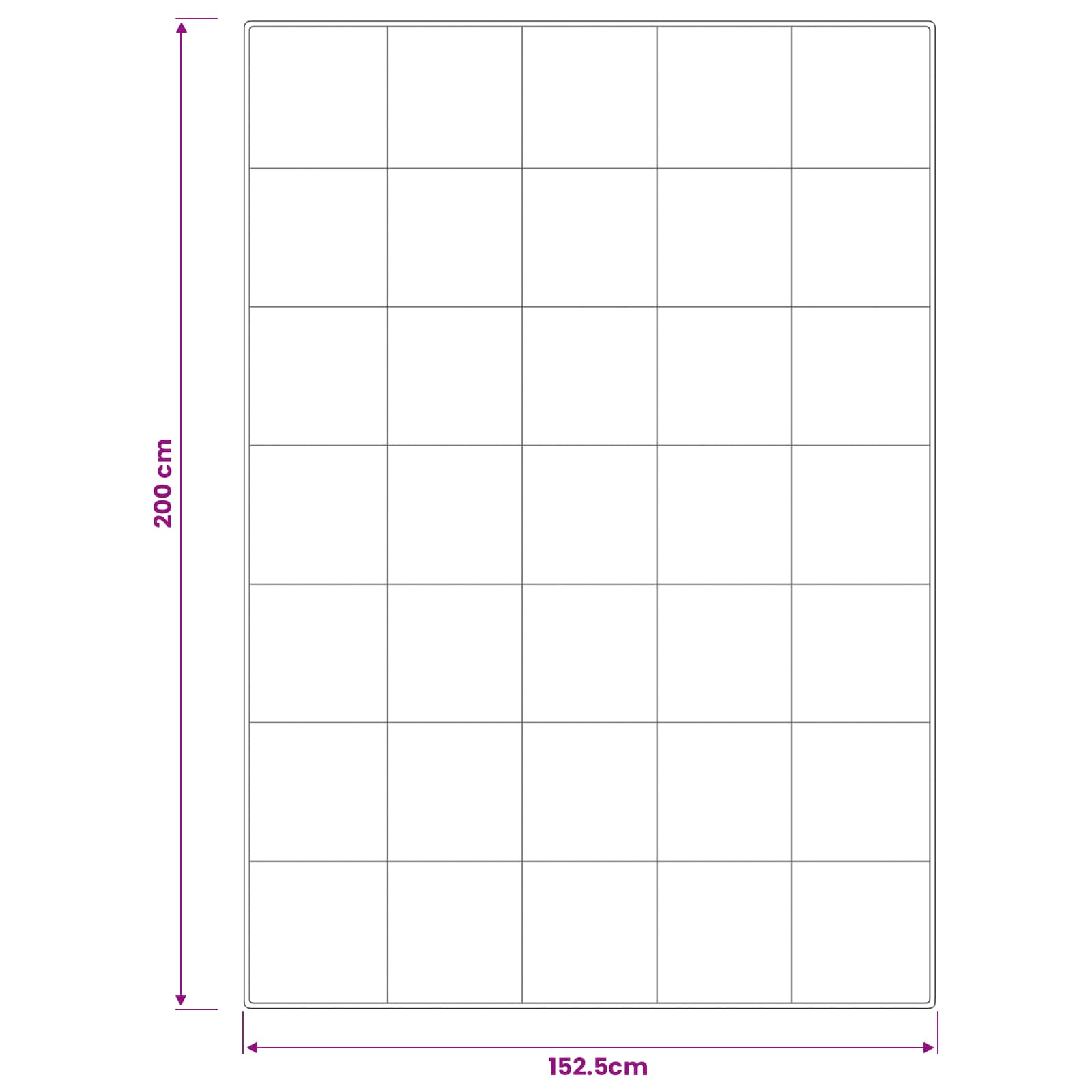 vidaXL Zestaw kołdry 90% z gęsiego puchu FULDA 2 pcs 152 x 203 cm