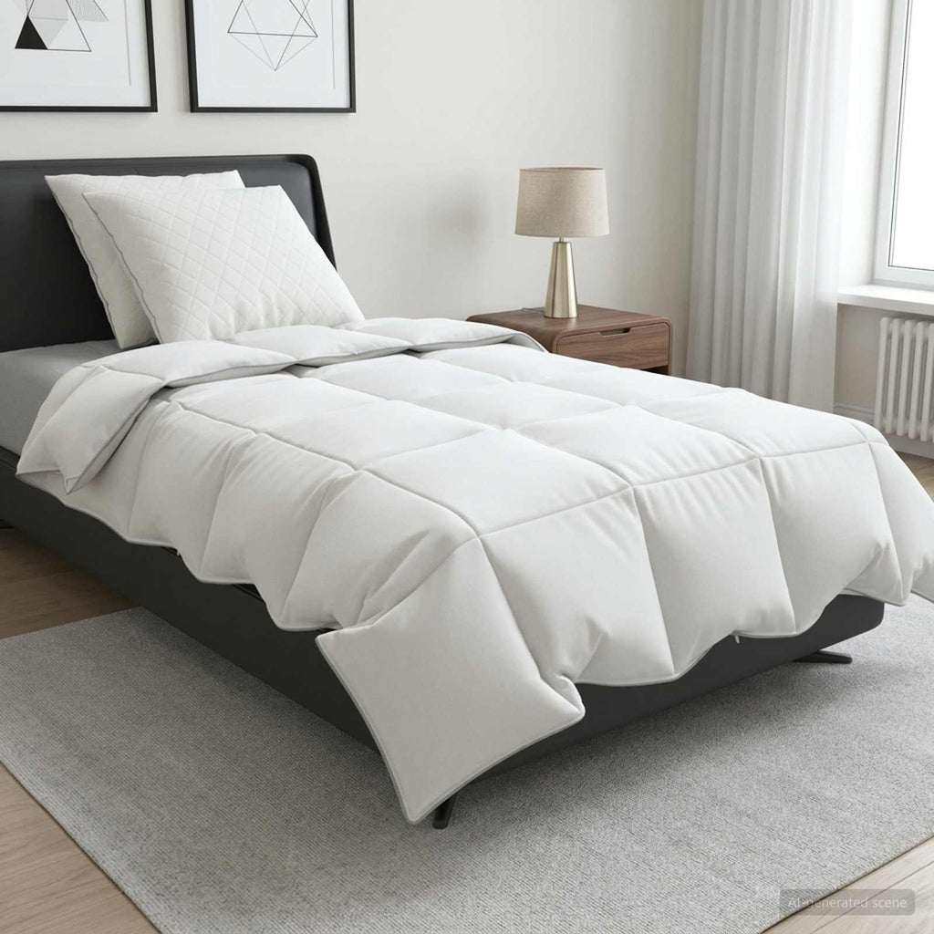 vidaXL Zestaw kołdry 90% z gęsiego puchu FULDA 3 pcs 140 x 220 cm Lato
