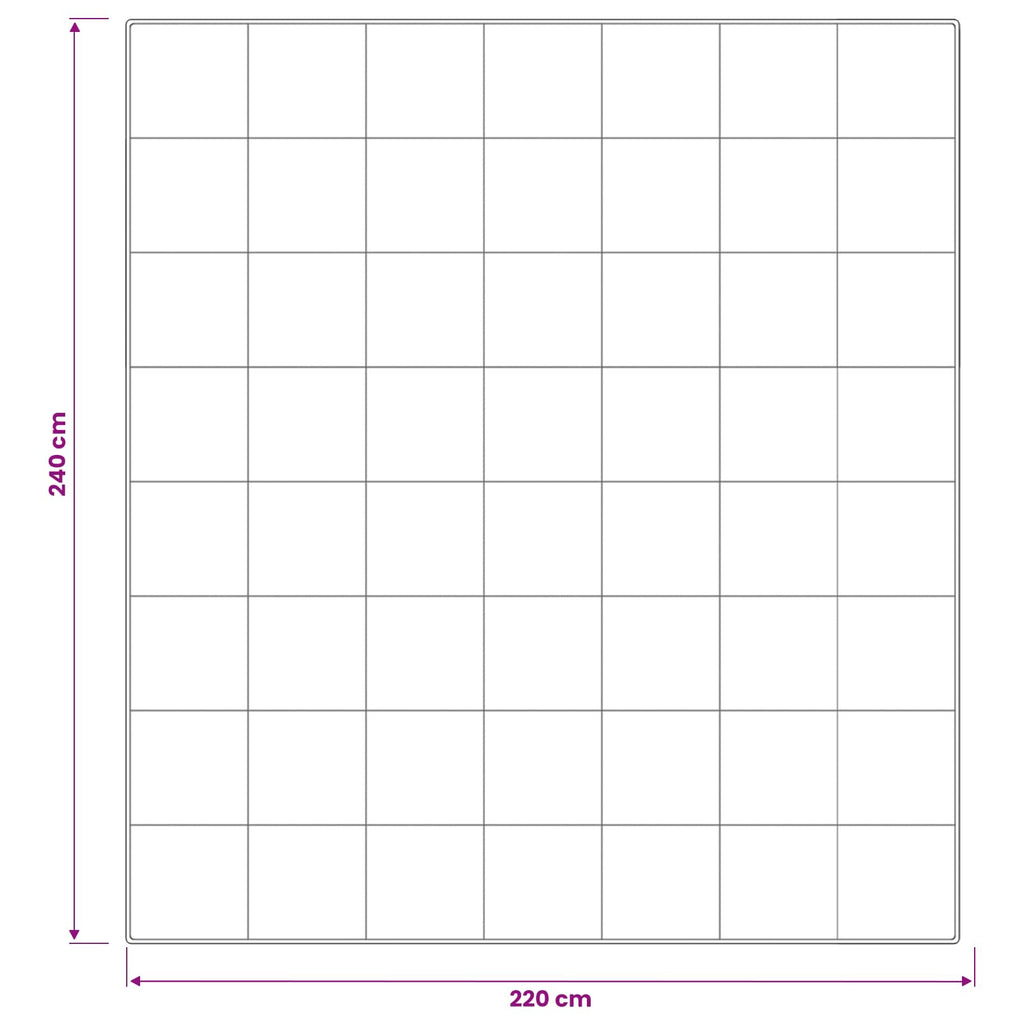 vidaXL Zestaw kołdry 90% z gęsiego puchu FULDA 3 pcs 220 x 240 cm Lato